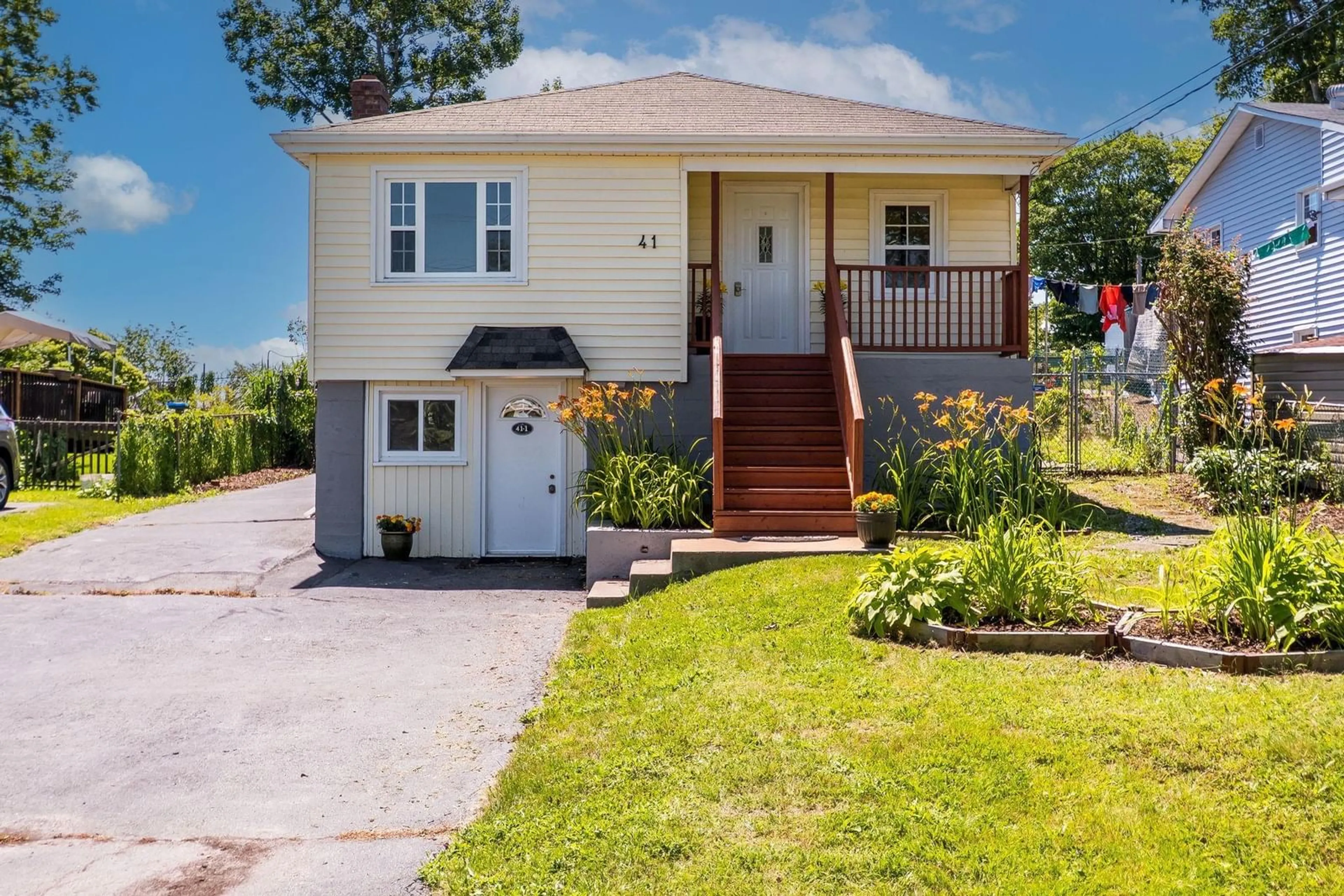 Home with vinyl exterior material, street for 41 Pine Grove Dr, Halifax Nova Scotia B3R 1S2