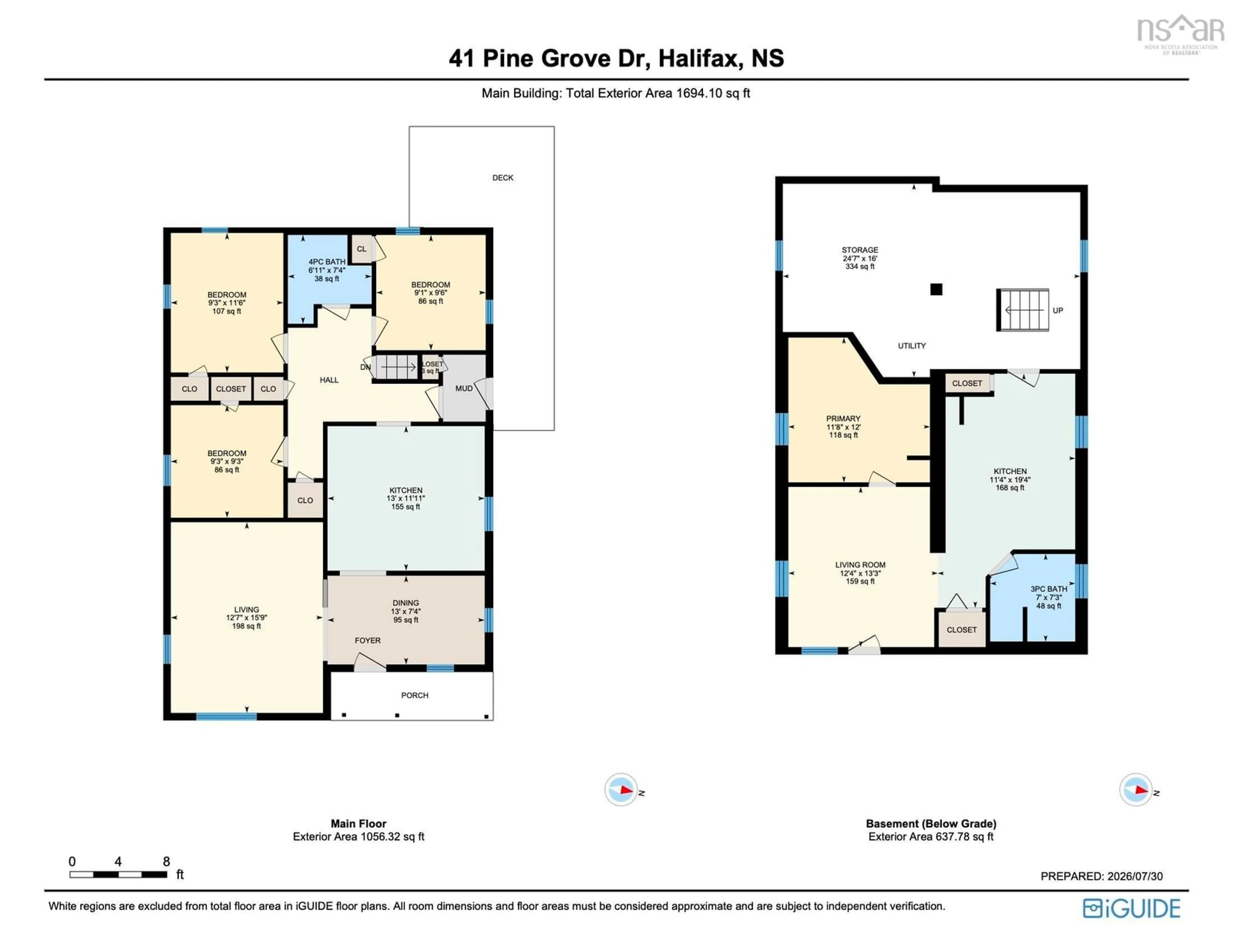 Floor plan for 41 Pine Grove Dr, Halifax Nova Scotia B3R 1S2