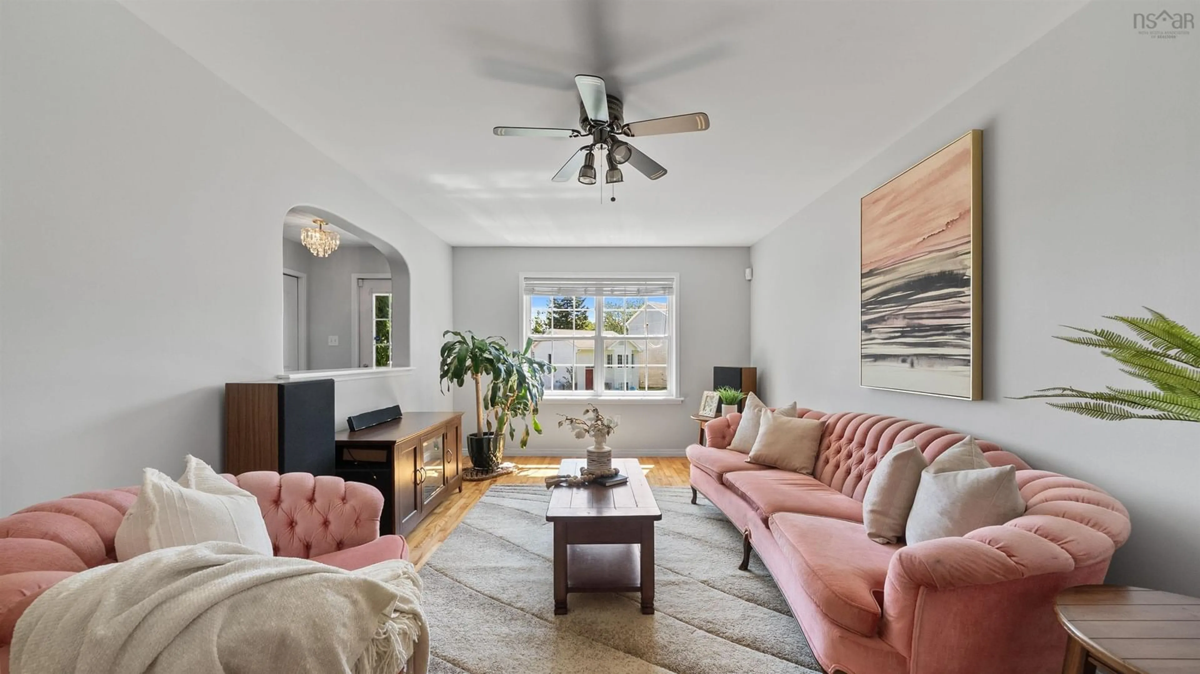 Living room with furniture, unknown for 215 James St, Timberlea Nova Scotia B3T 1P1