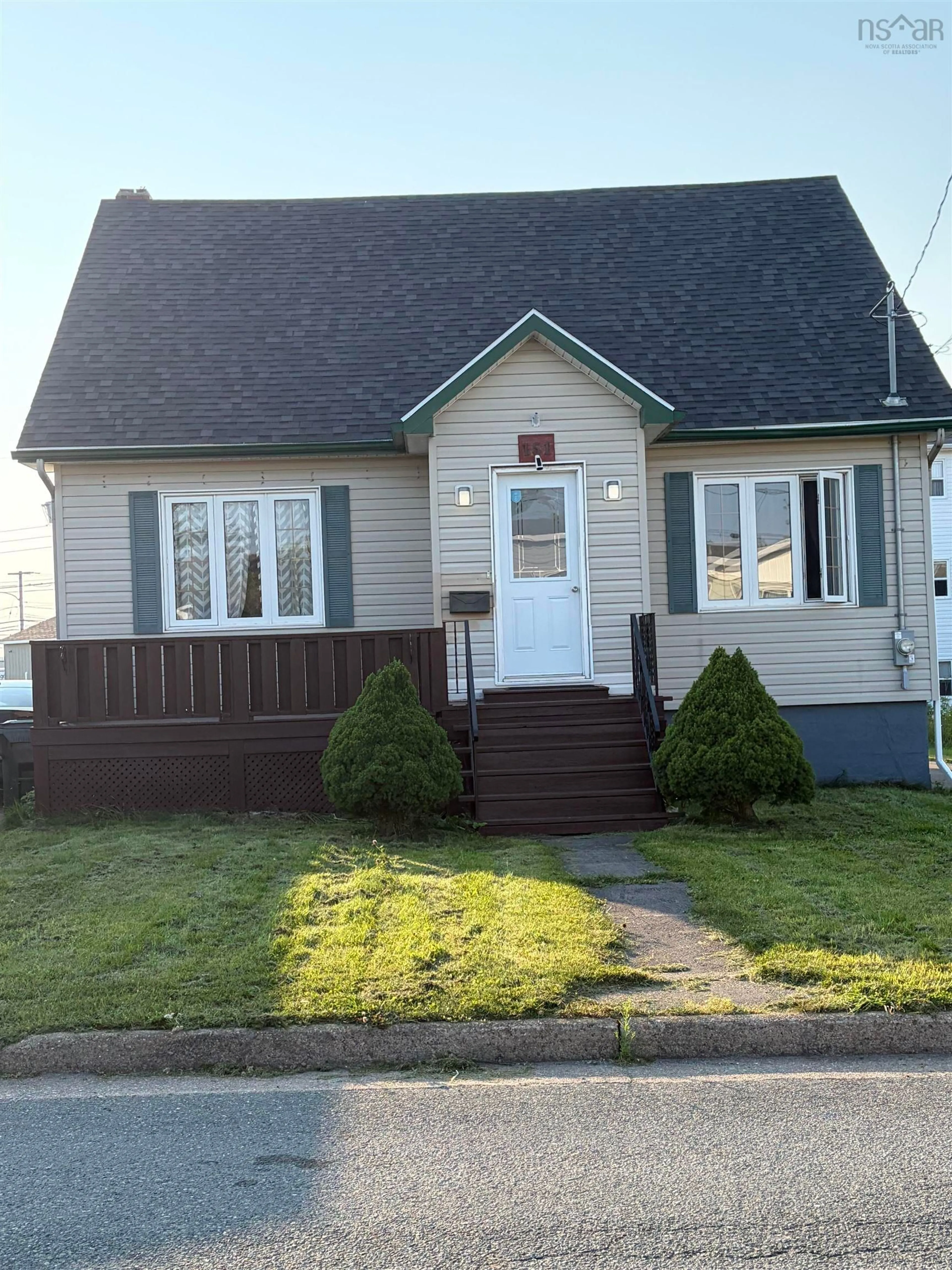 Home with vinyl exterior material, street for 151 Gray St, Sydney Nova Scotia B1P 4L3