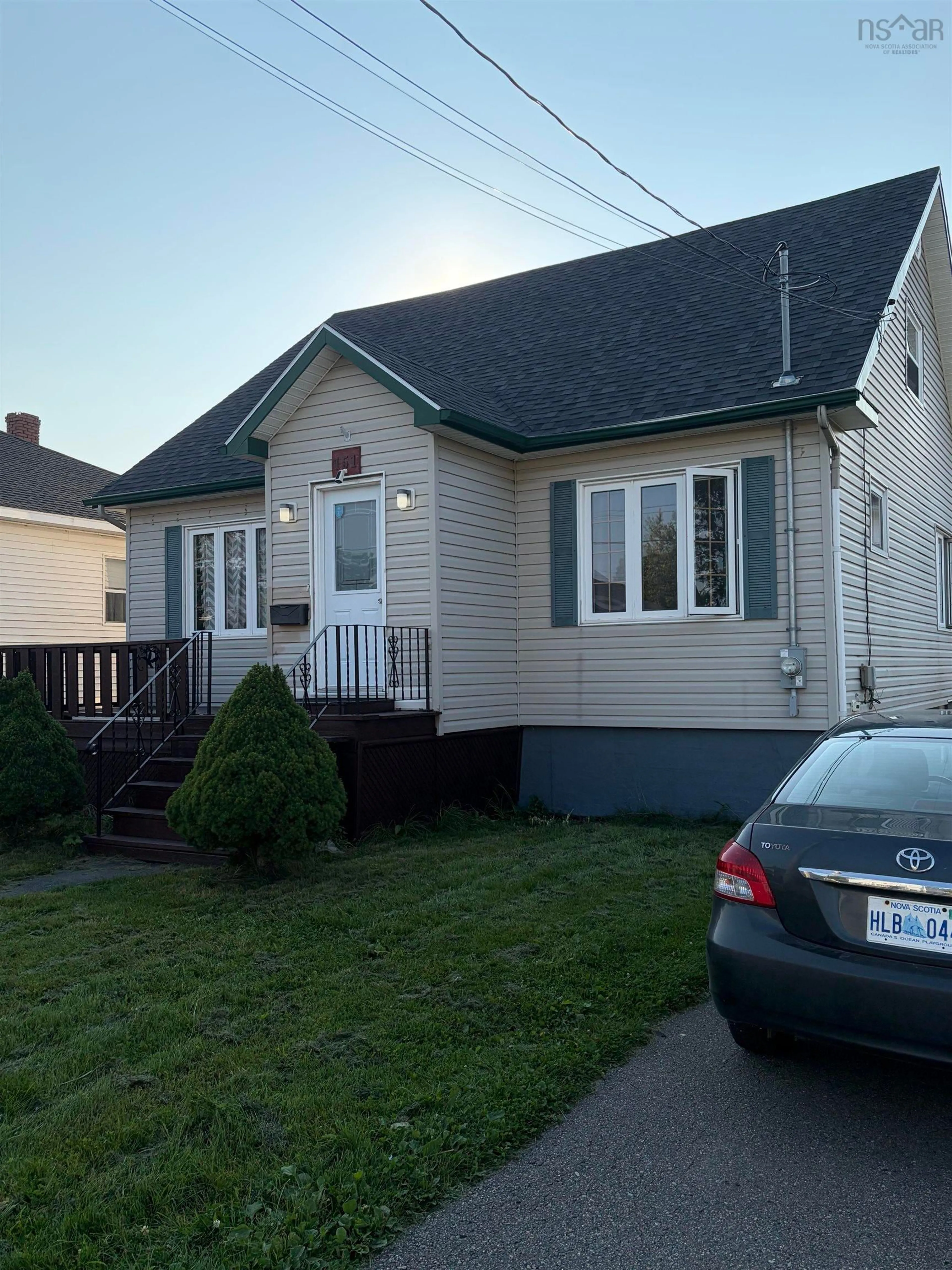 Home with vinyl exterior material, street for 151 Gray St, Sydney Nova Scotia B1P 4L3