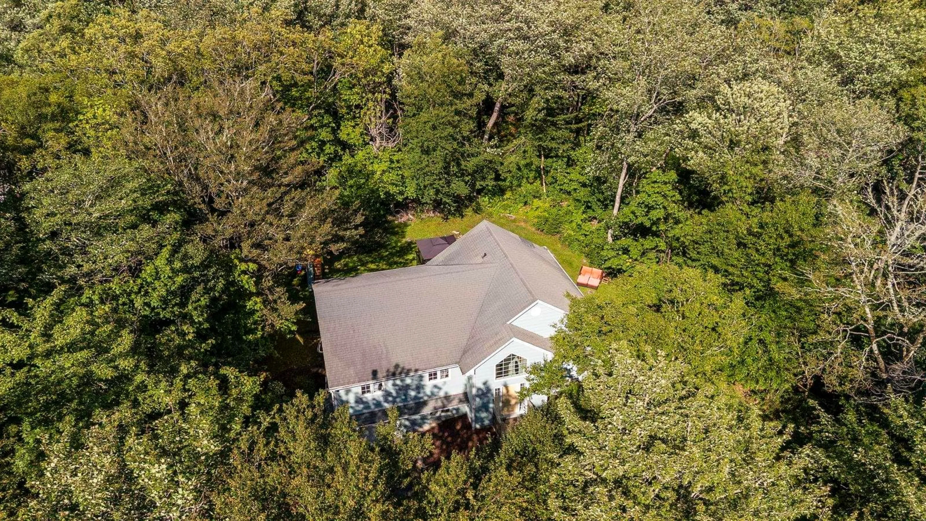 A pic from outside/outdoor area/front of a property/back of a property/a pic from drone, forest/trees view for 83 Bristol Ave, Stillwater Lake Nova Scotia B3Z 1E9