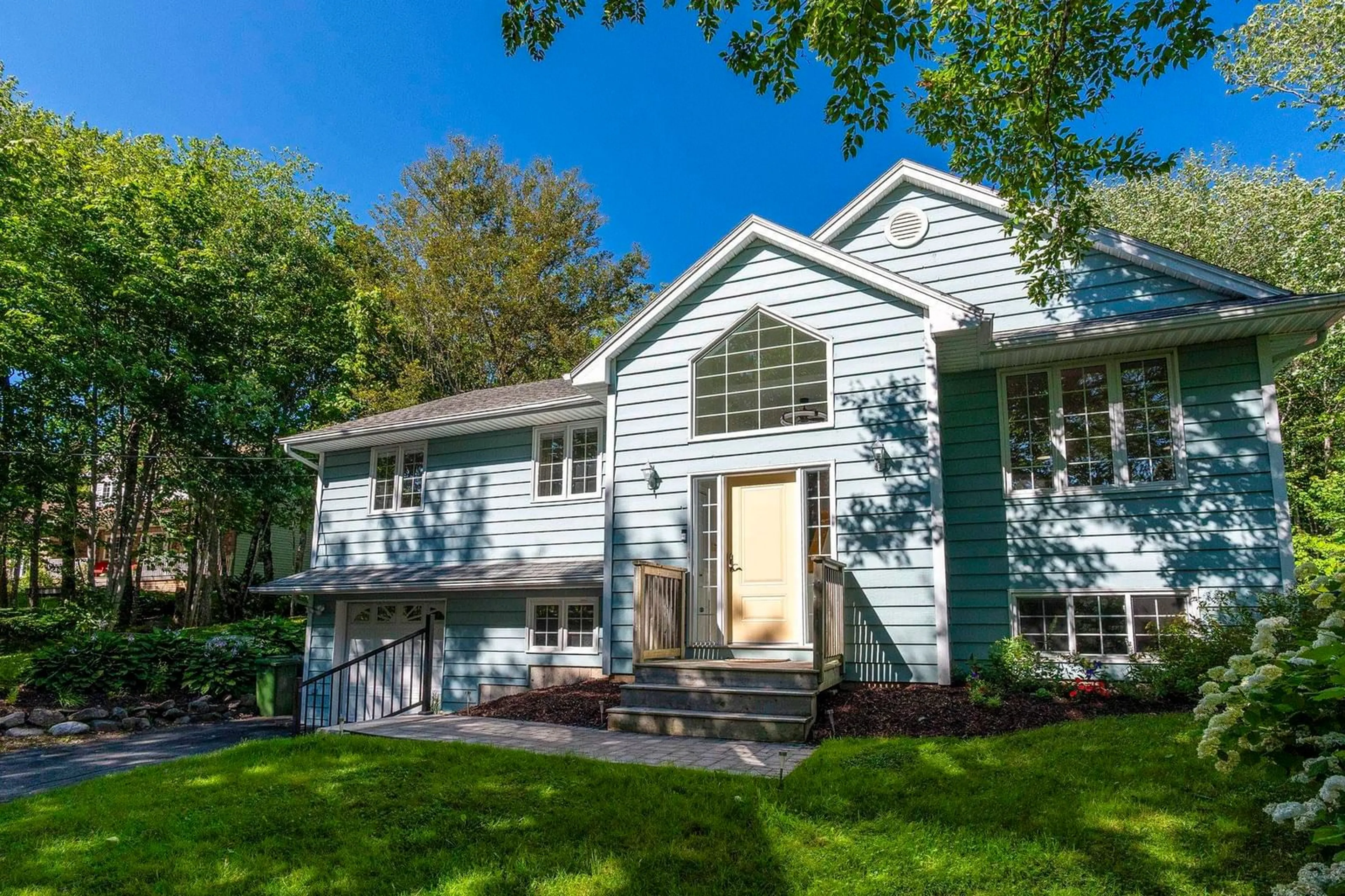 Home with vinyl exterior material, street for 83 Bristol Ave, Stillwater Lake Nova Scotia B3Z 1E9