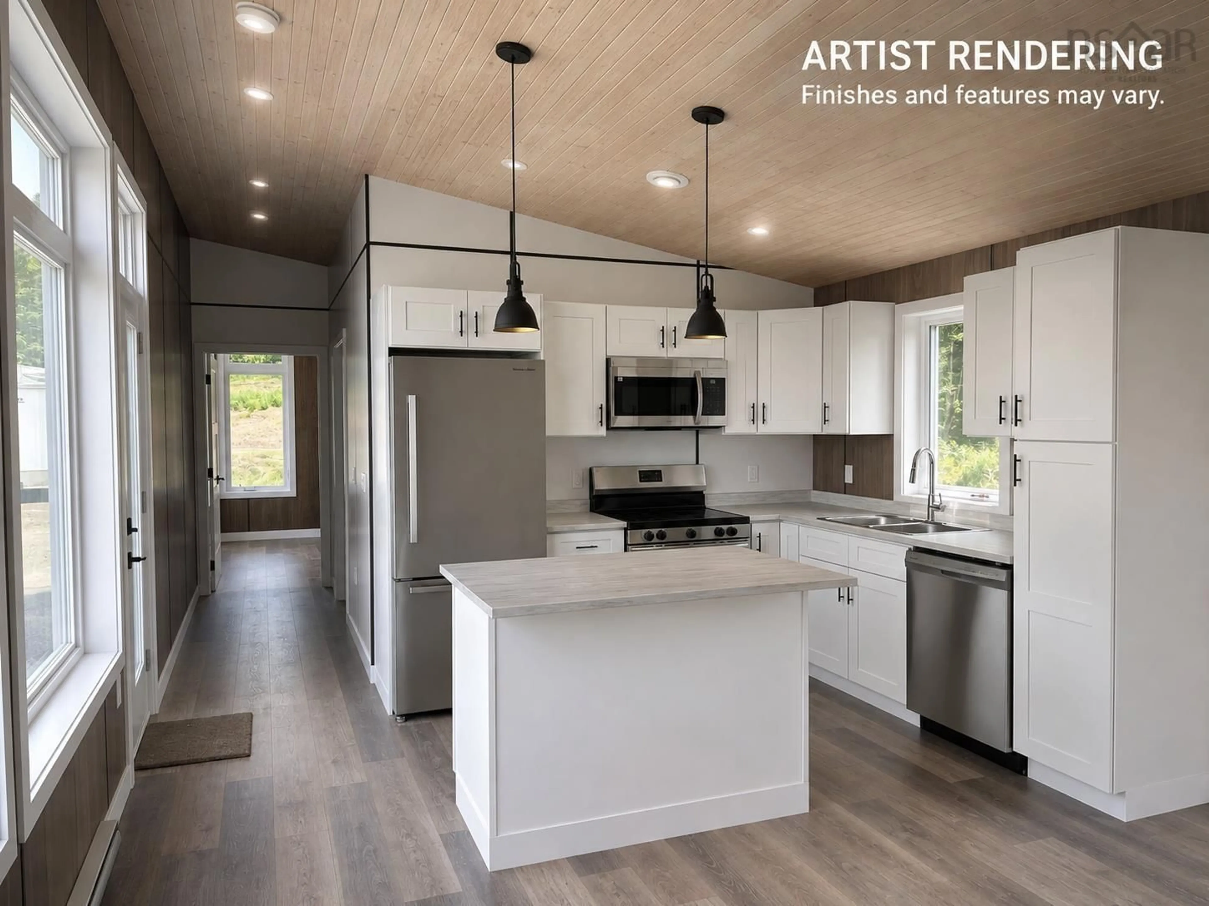 Open concept kitchen, unknown for East Margaree (2bed,2bath) Rd, Belle Côte Nova Scotia B0E 2B0