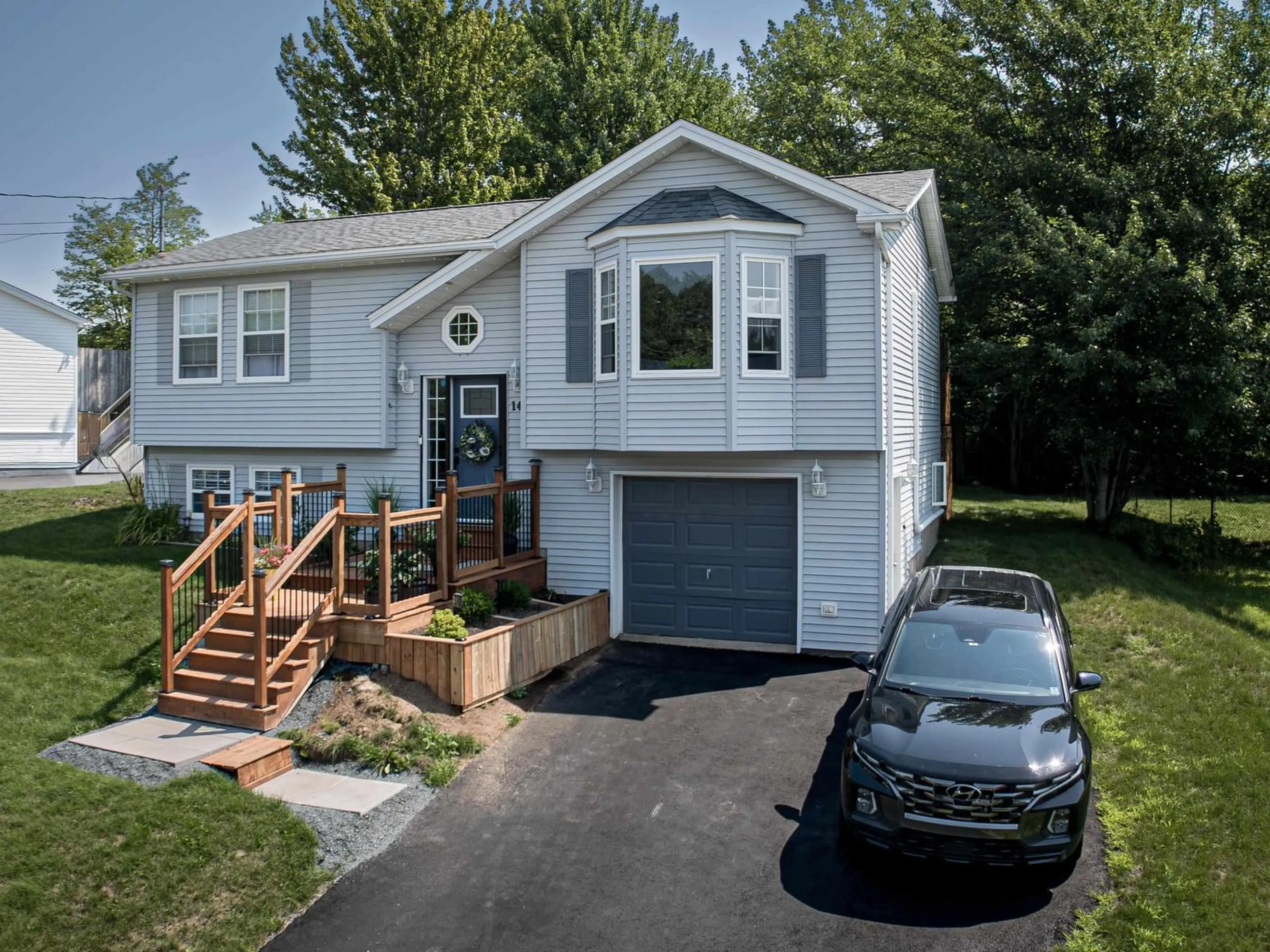 Home with vinyl exterior material, street for 141 Hemlock Dr, Elmsdale Nova Scotia B2S 1B9