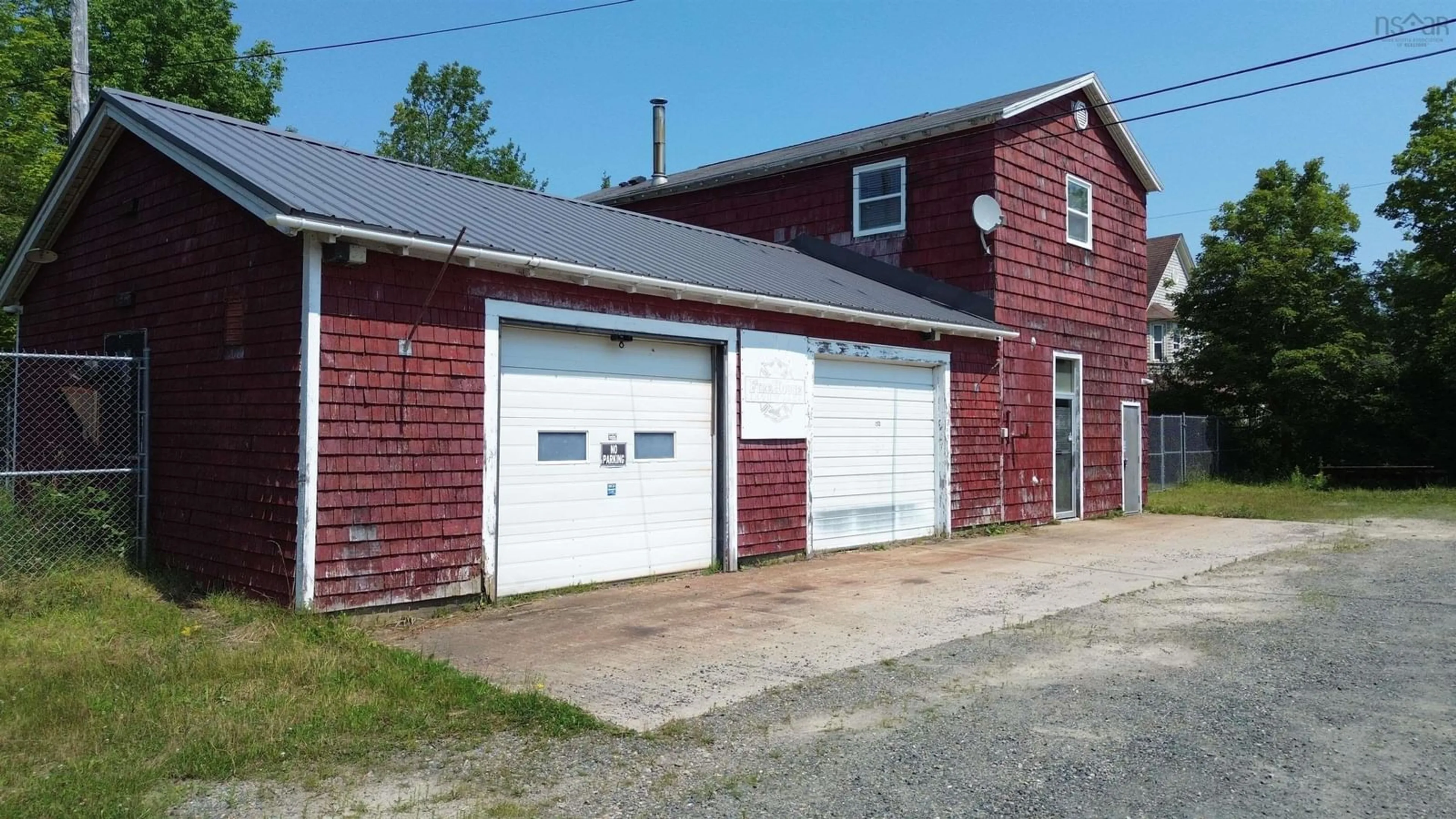 Indoor garage for 109 Main Street, Whycocomagh Nova Scotia B0E 3M0