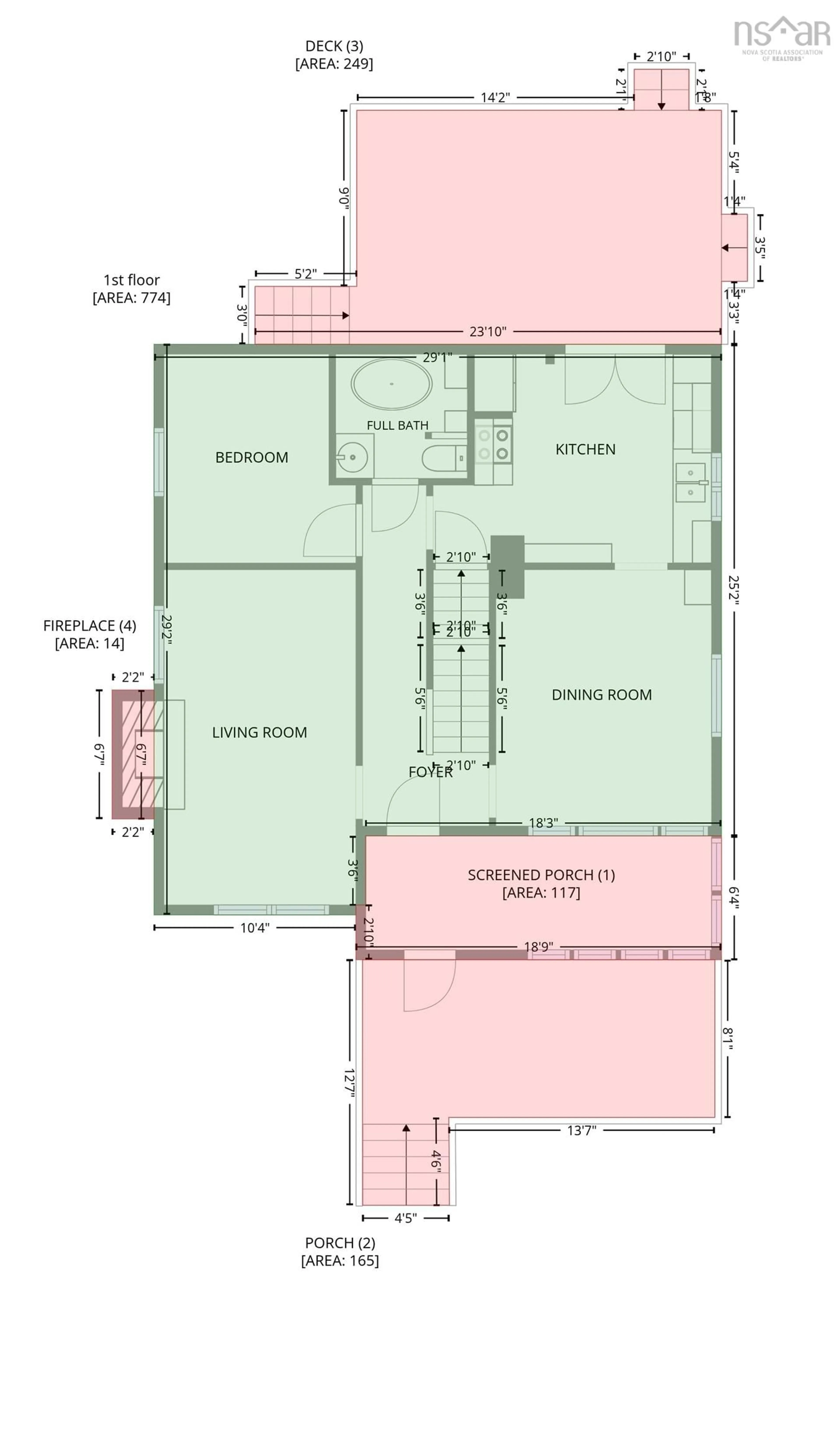 Floor plan for 456 Windsor Junction Rd, Windsor Junction Nova Scotia B2T 1G2