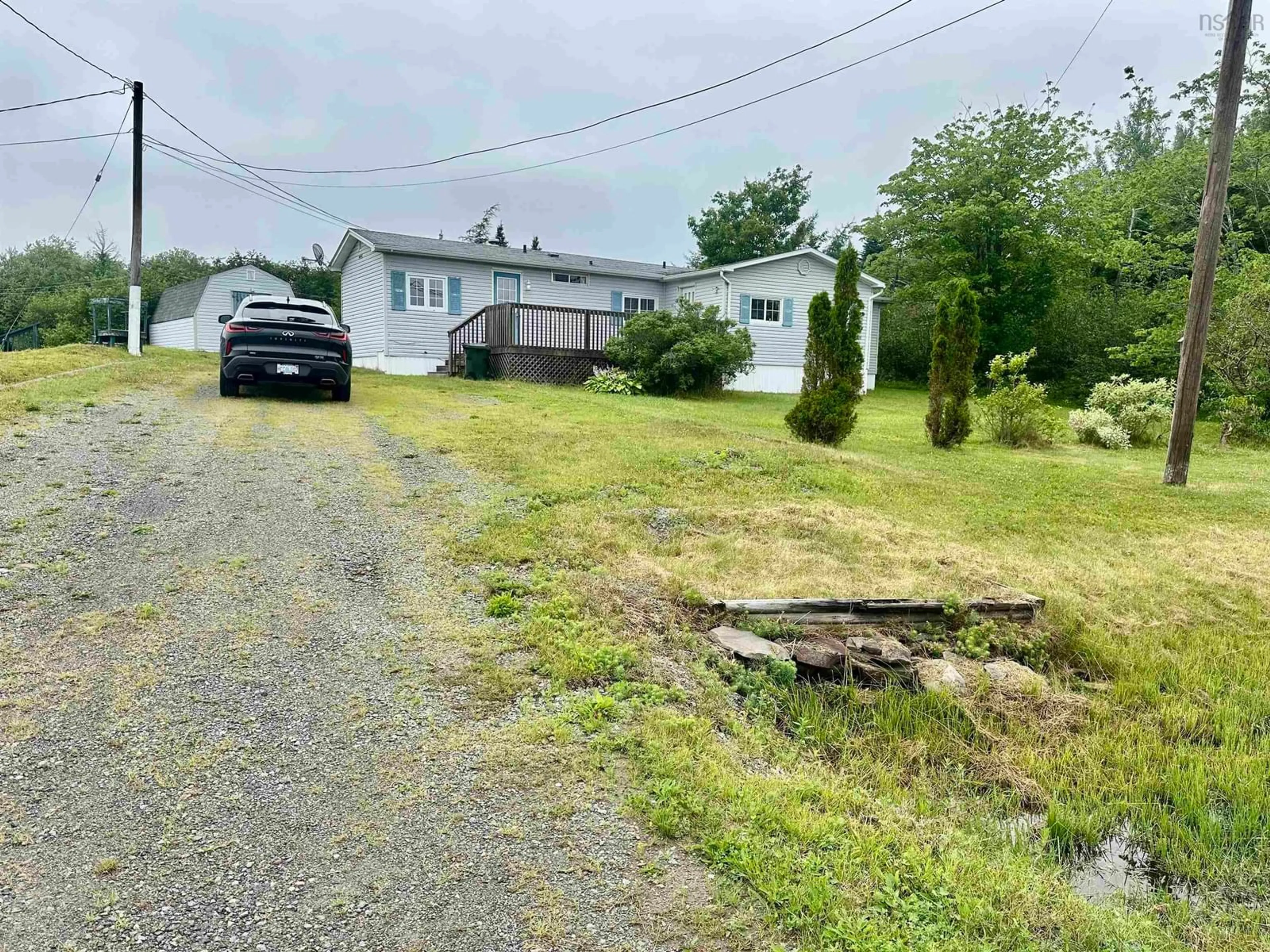 A pic from outside/outdoor area/front of a property/back of a property/a pic from drone, street for 276 Highway 320, Louisdale Nova Scotia B0E 1V0