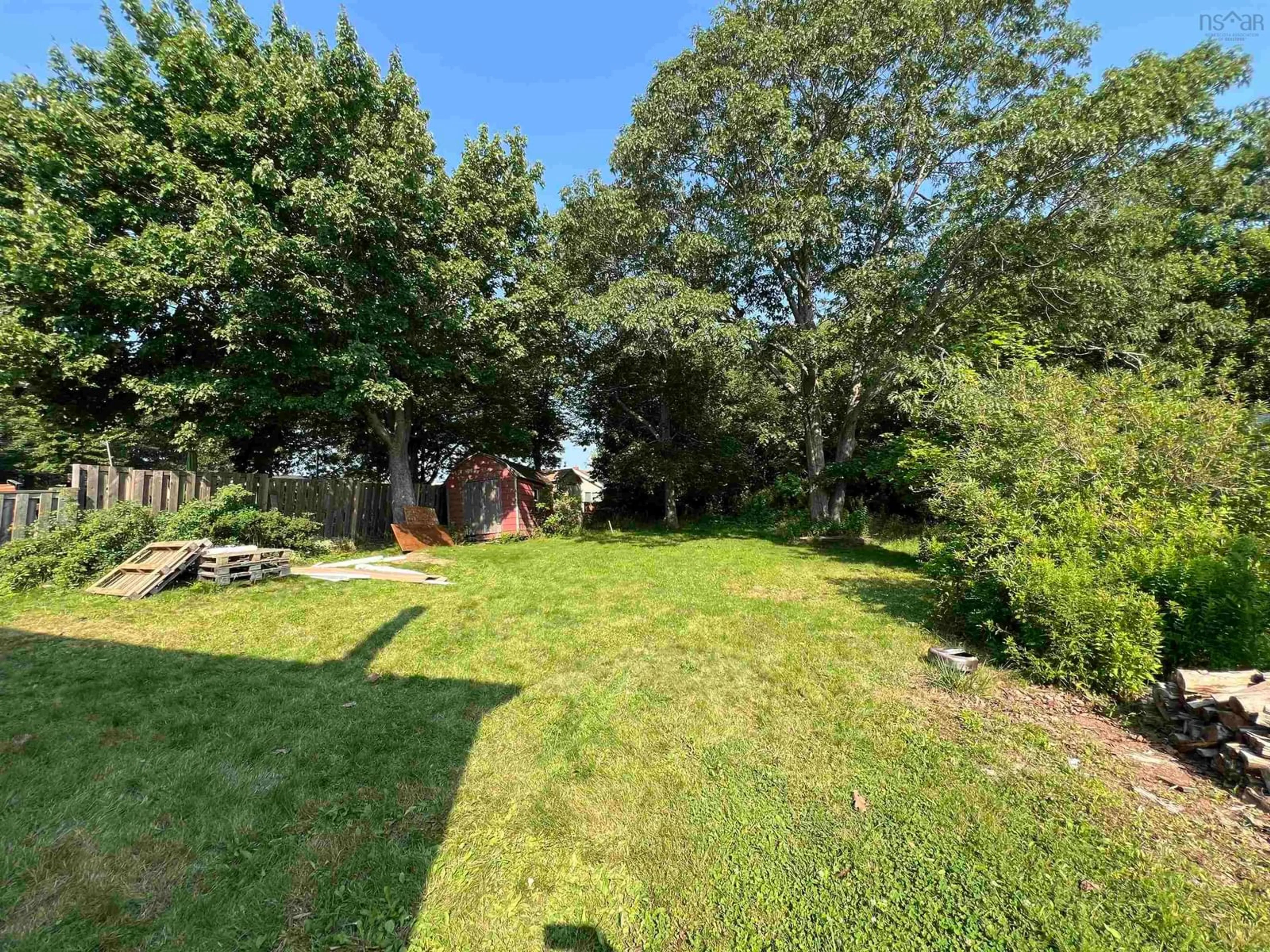 A pic from outside/outdoor area/front of a property/back of a property/a pic from drone, forest/trees view for 45 Belmont Ave, Dartmouth Nova Scotia B2W 1E6