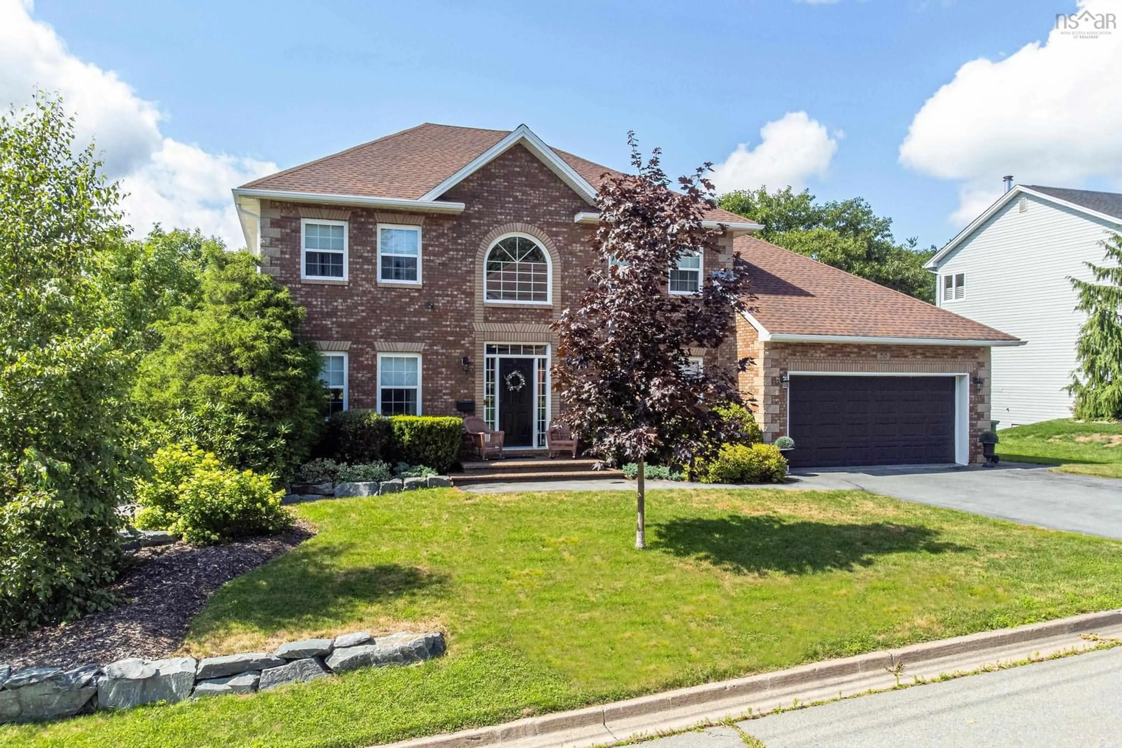 Home with brick exterior material, street for 20 Quinn Crt, Bedford Nova Scotia B4A 4B3
