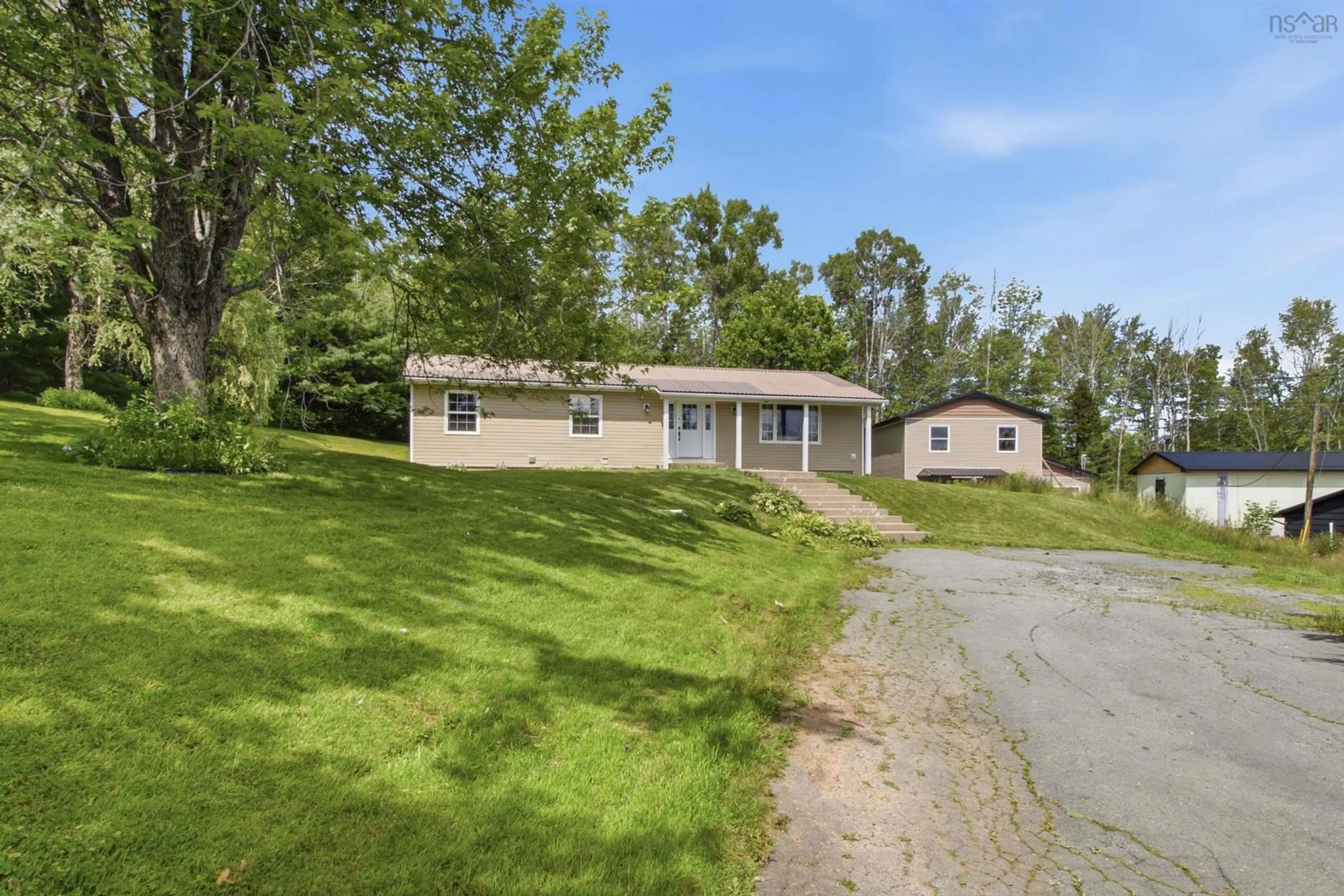 A pic from outside/outdoor area/front of a property/back of a property/a pic from drone, unknown for 430 Beaver Bank Rd, Beaver Bank Nova Scotia B4E 1K4