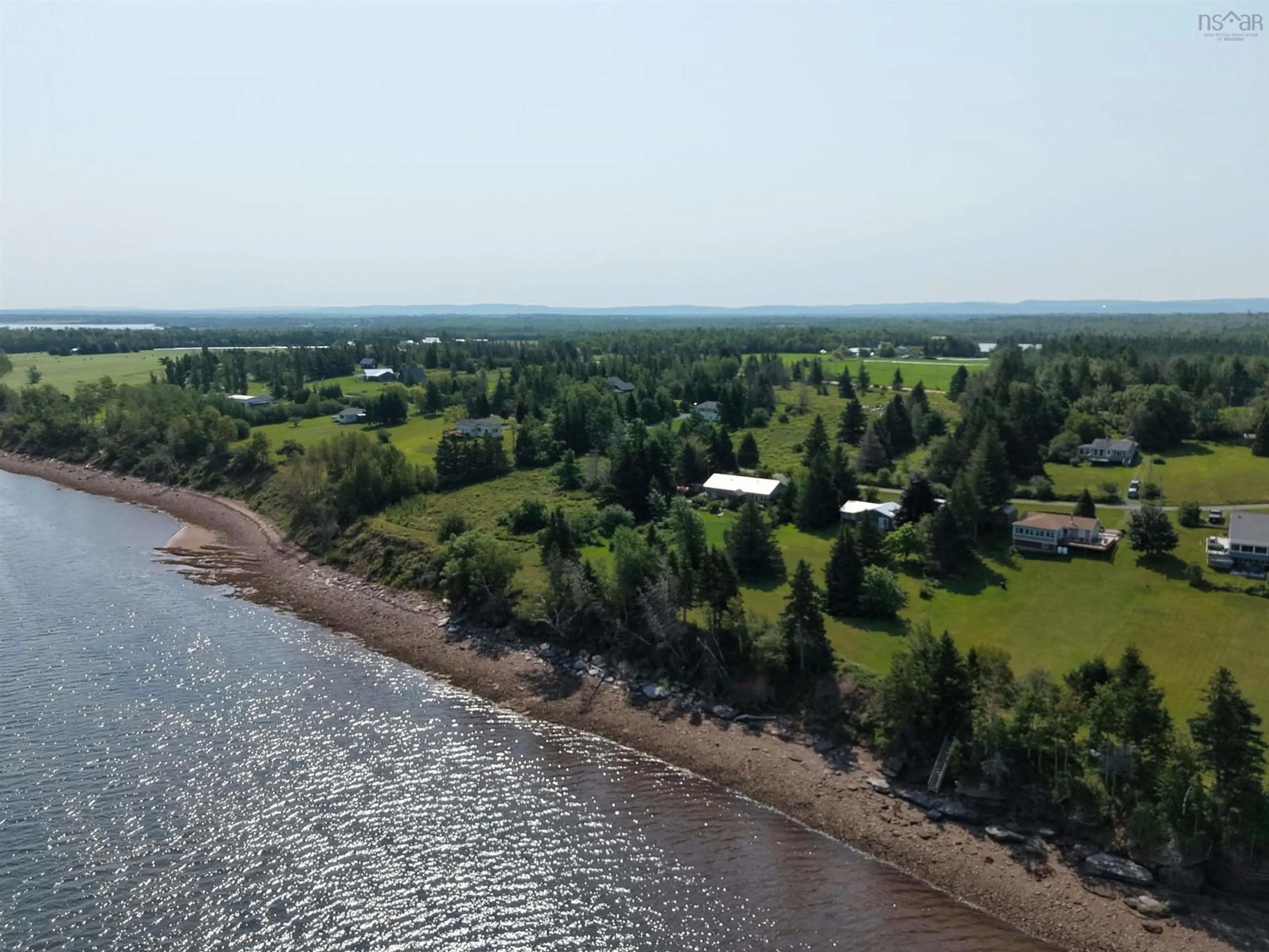 A pic from outside/outdoor area/front of a property/back of a property/a pic from drone, water/lake/river/ocean view for 81 Appalosa Trail, Bayhead Nova Scotia B0K 1V0
