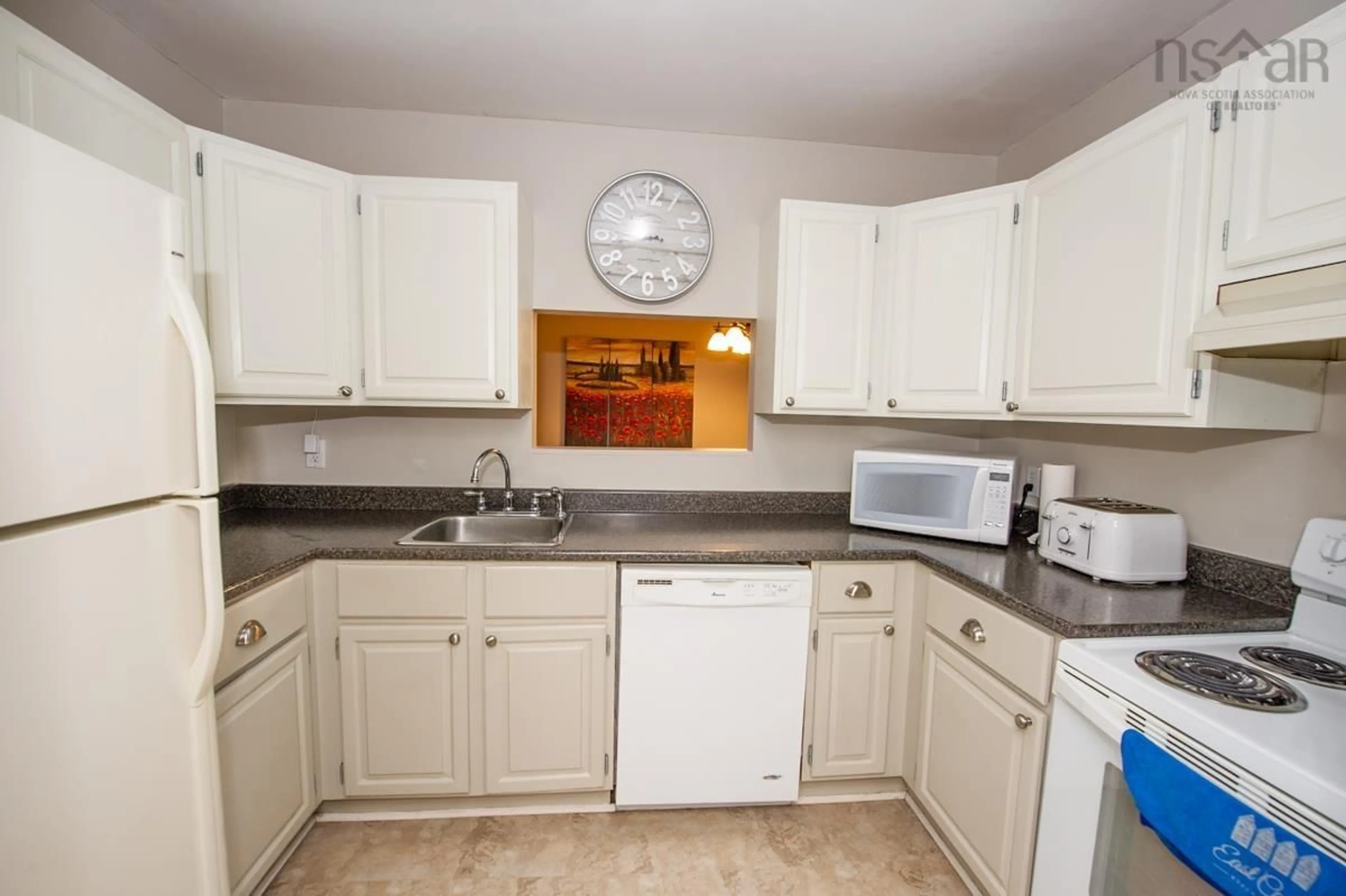 Standard kitchen, ceramic/tile floor for 2 Lombardy Lane #207, Dartmouth Nova Scotia B3X 3E5