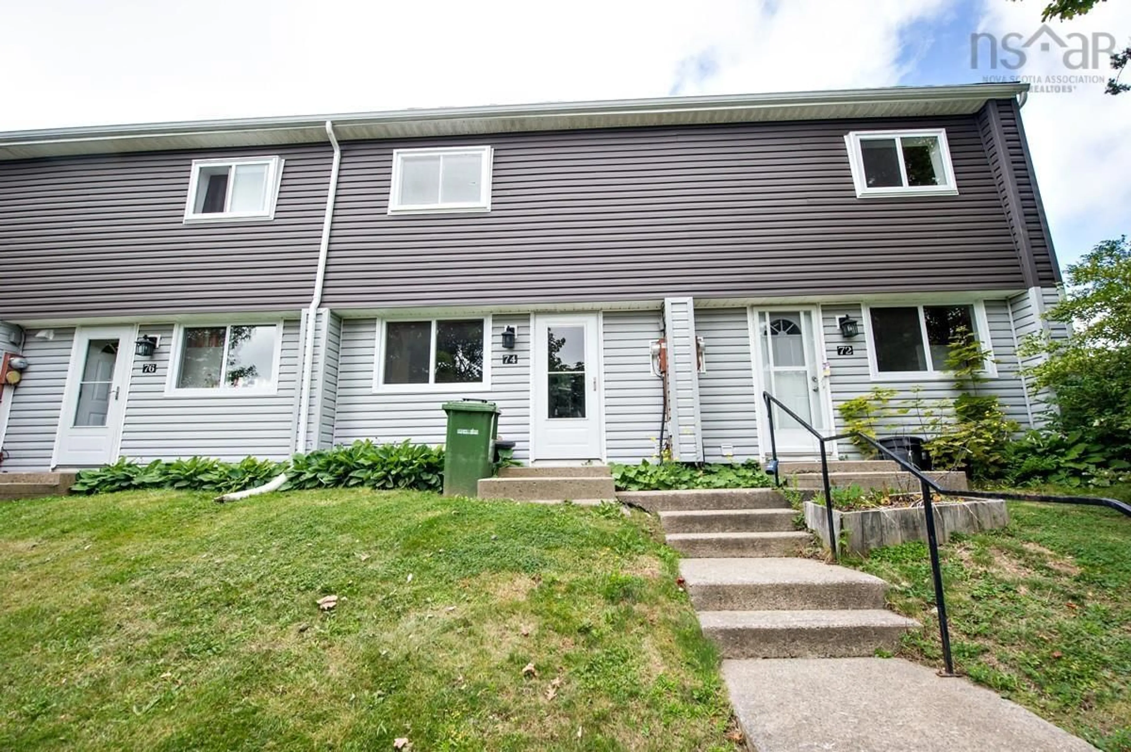 Home with vinyl exterior material, street for 74 Cavendish Rd, Cowie Hill Nova Scotia B3P 2K7