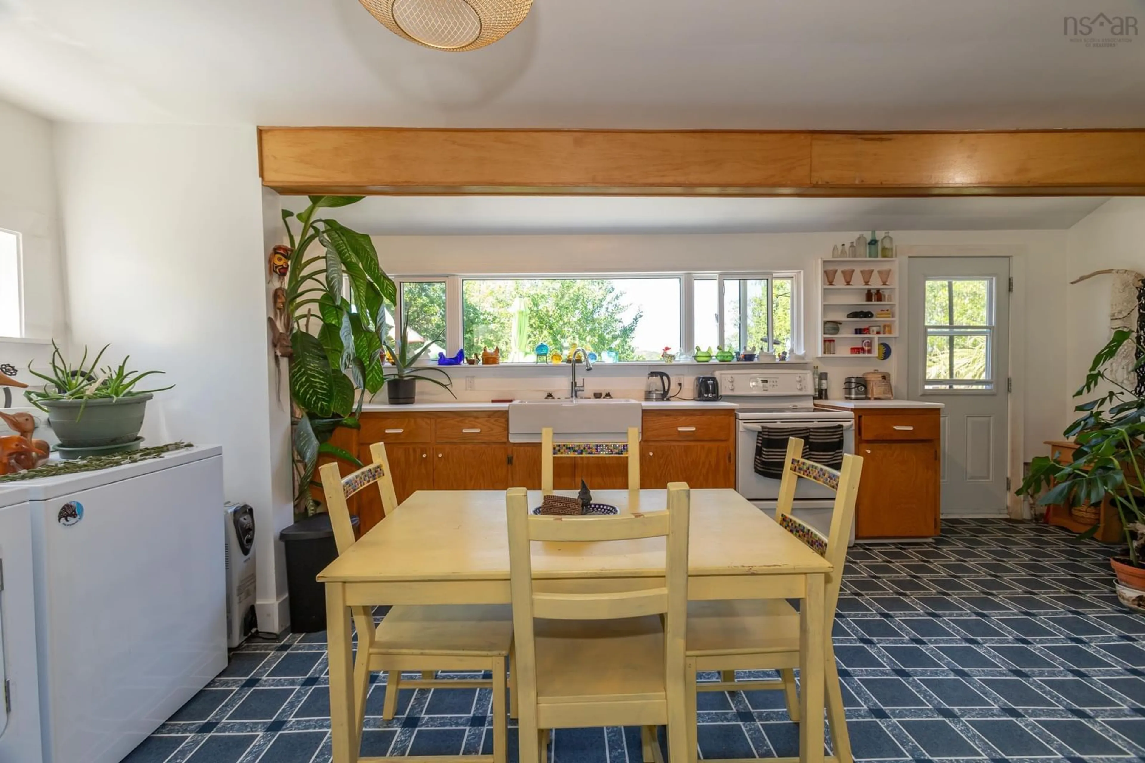 Dining room, ceramic/tile floor for 329 Chute Road, Bear River Nova Scotia B0S 1B0