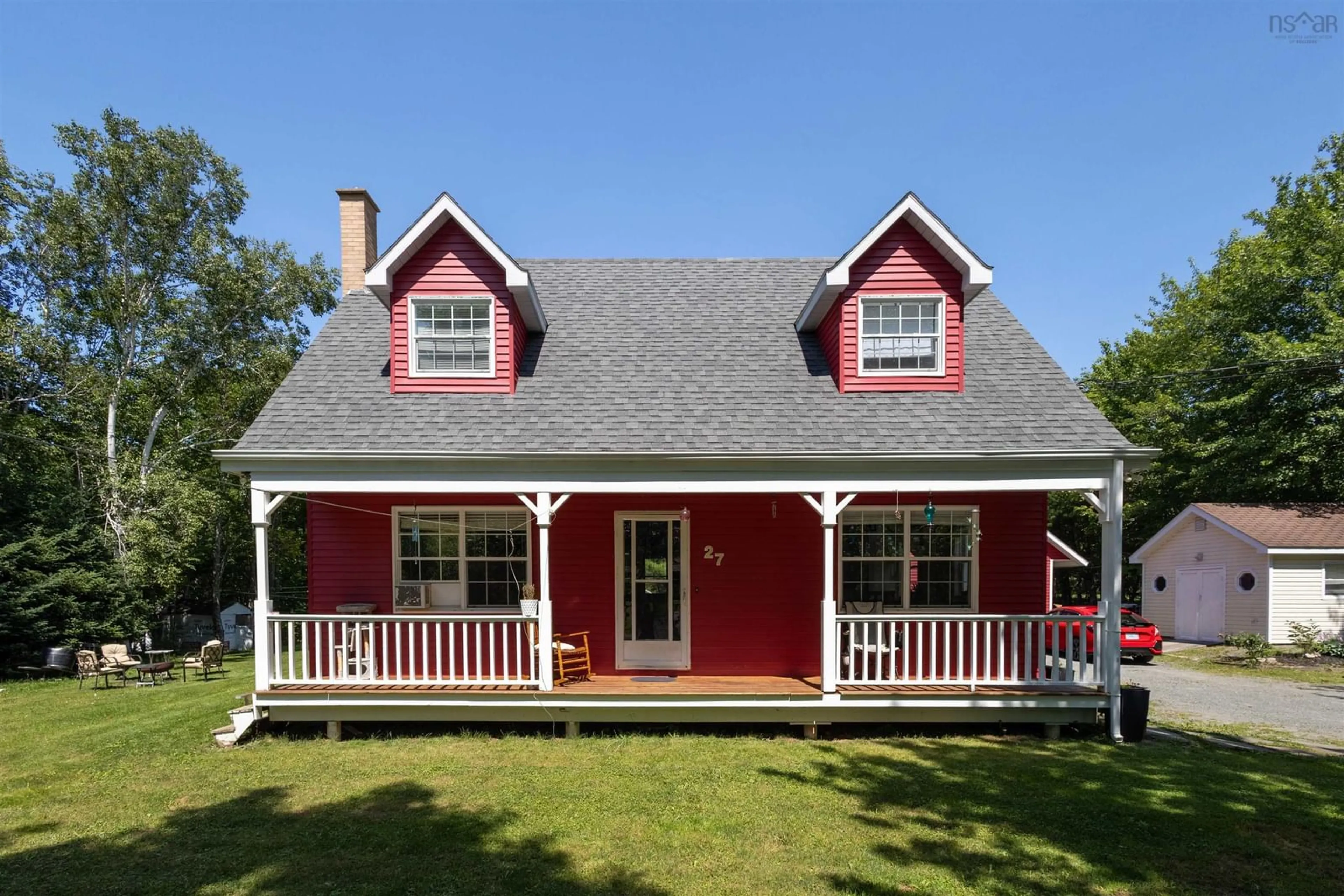 Home with vinyl exterior material, street for 27 Greenridge Dr, Howie Centre Nova Scotia B1L 1H1