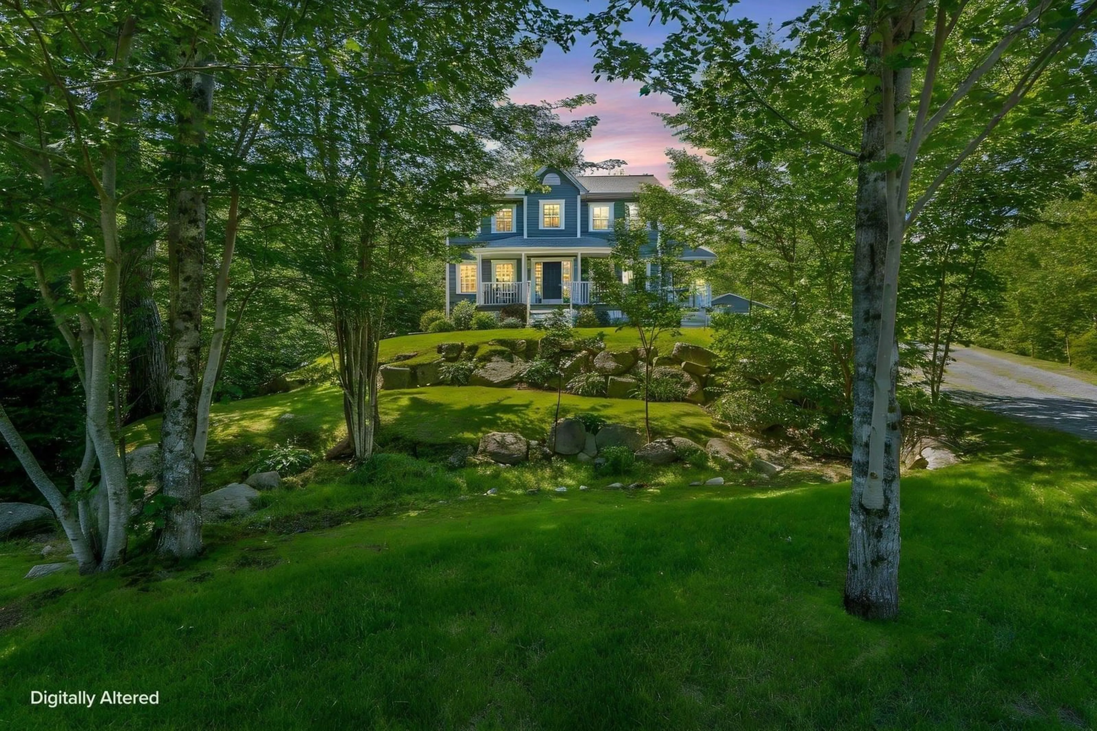 A pic from outside/outdoor area/front of a property/back of a property/a pic from drone, water/lake/river/ocean view for 76 Old Mill Rd, Hammonds Plains Nova Scotia B3Z 4M3