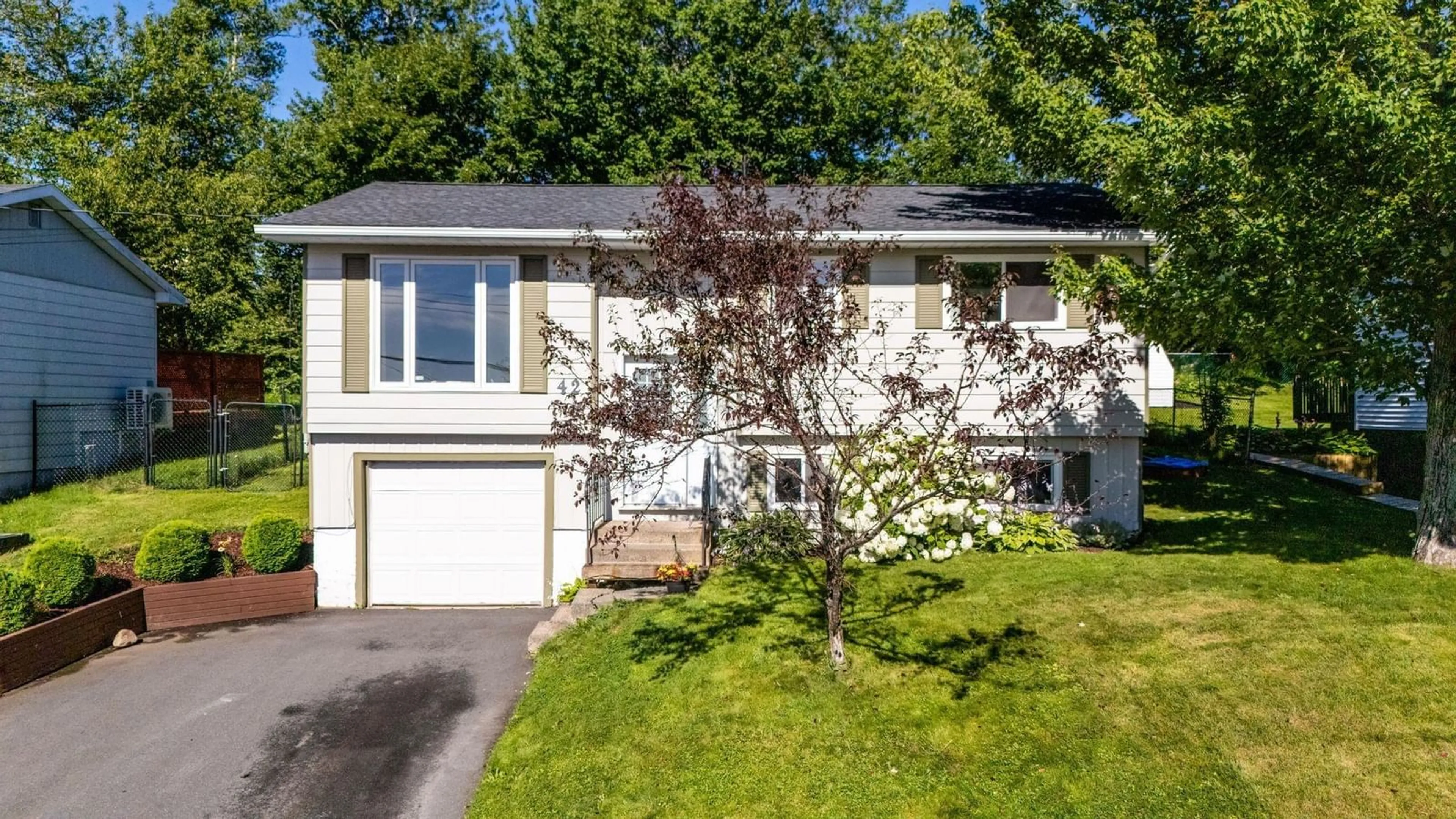 Home with vinyl exterior material, street for 42 Paxton Dr, Cole Harbour Nova Scotia B2W 4T2