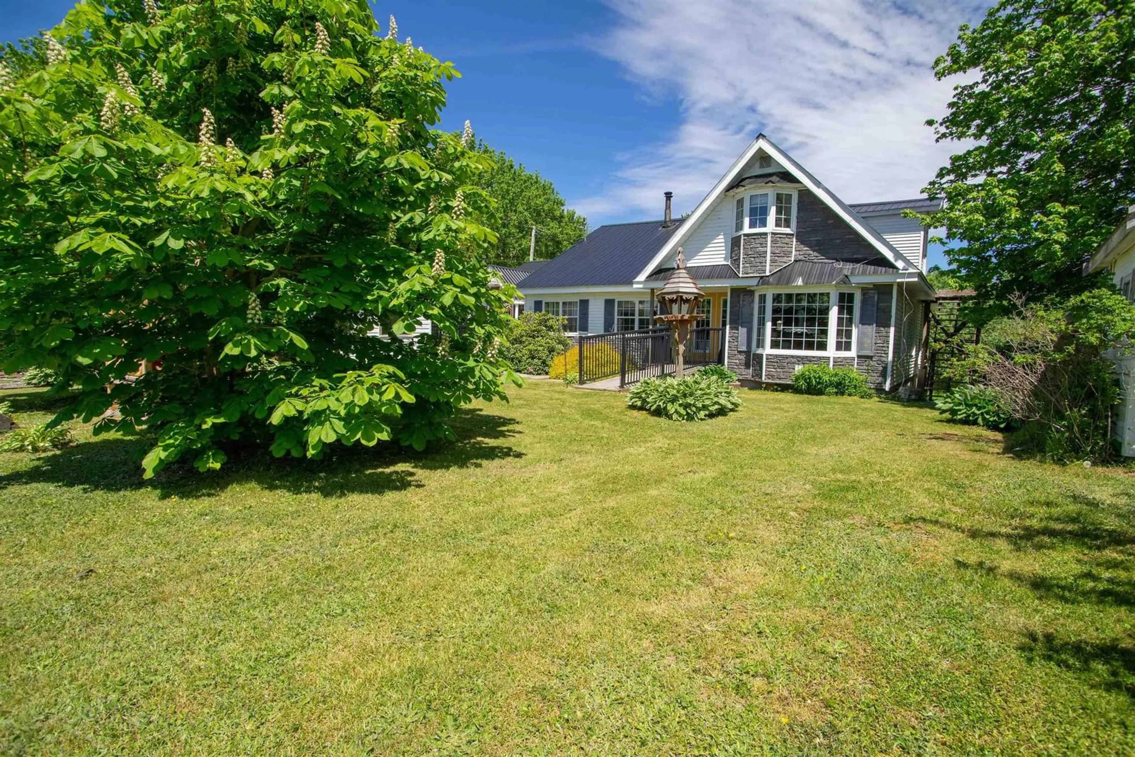 A pic from outside/outdoor area/front of a property/back of a property/a pic from drone, unknown for 6536 Highway 340, Weymouth Nova Scotia B0W 3T0
