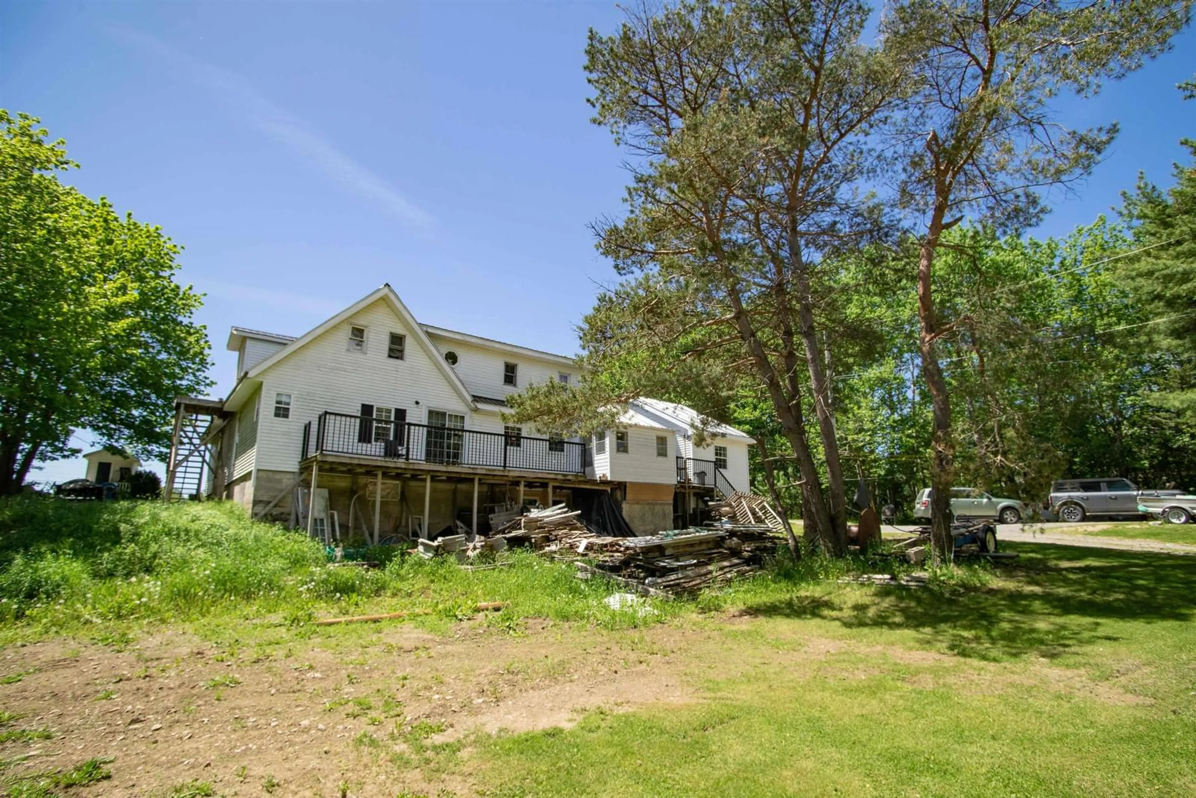 A pic from outside/outdoor area/front of a property/back of a property/a pic from drone, unknown for 6536 Highway 340, Weymouth Nova Scotia B0W 3T0
