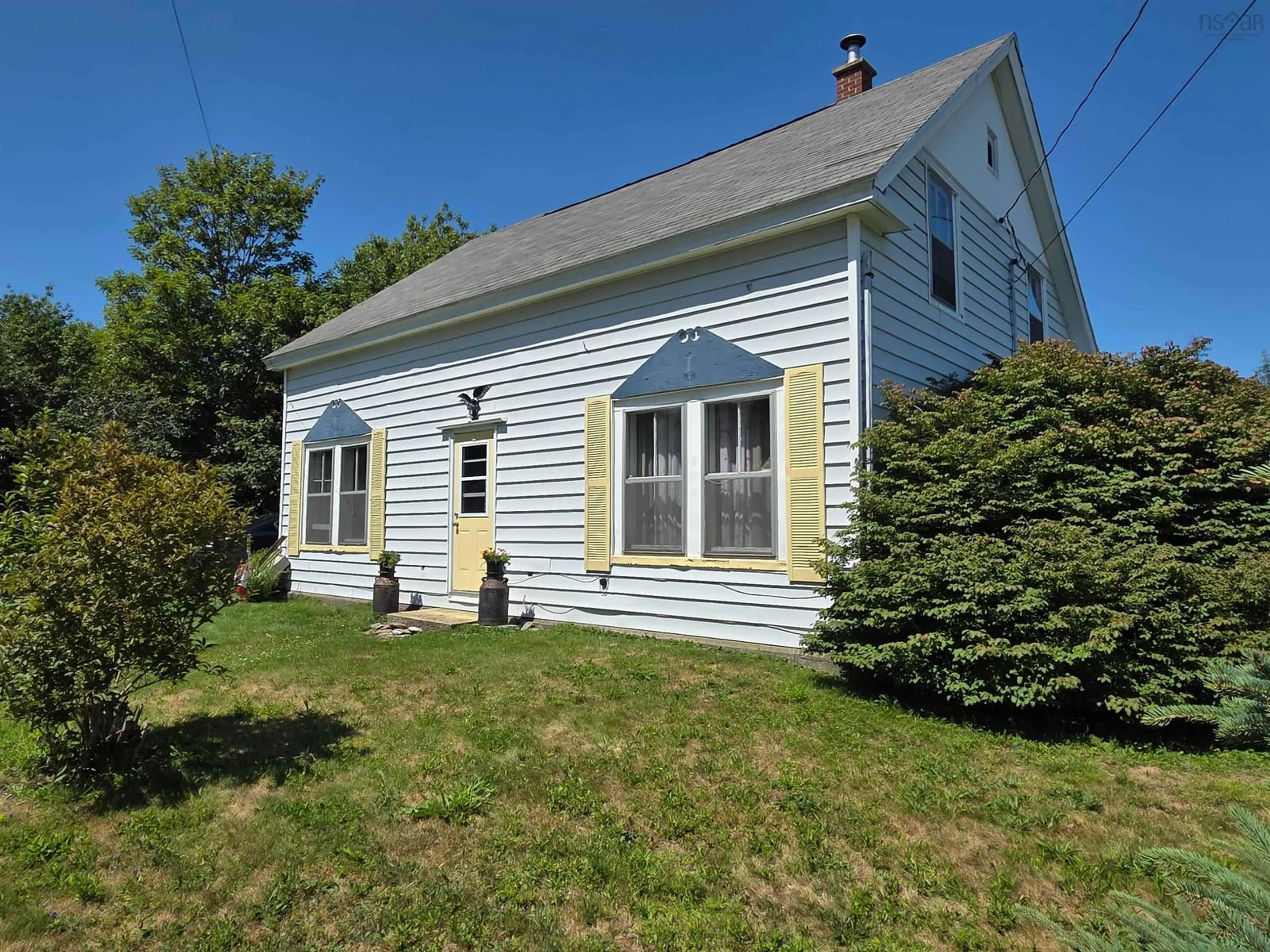 Home with vinyl exterior material, street for 2152 Highway 3, Barrington Nova Scotia B0W 1E0