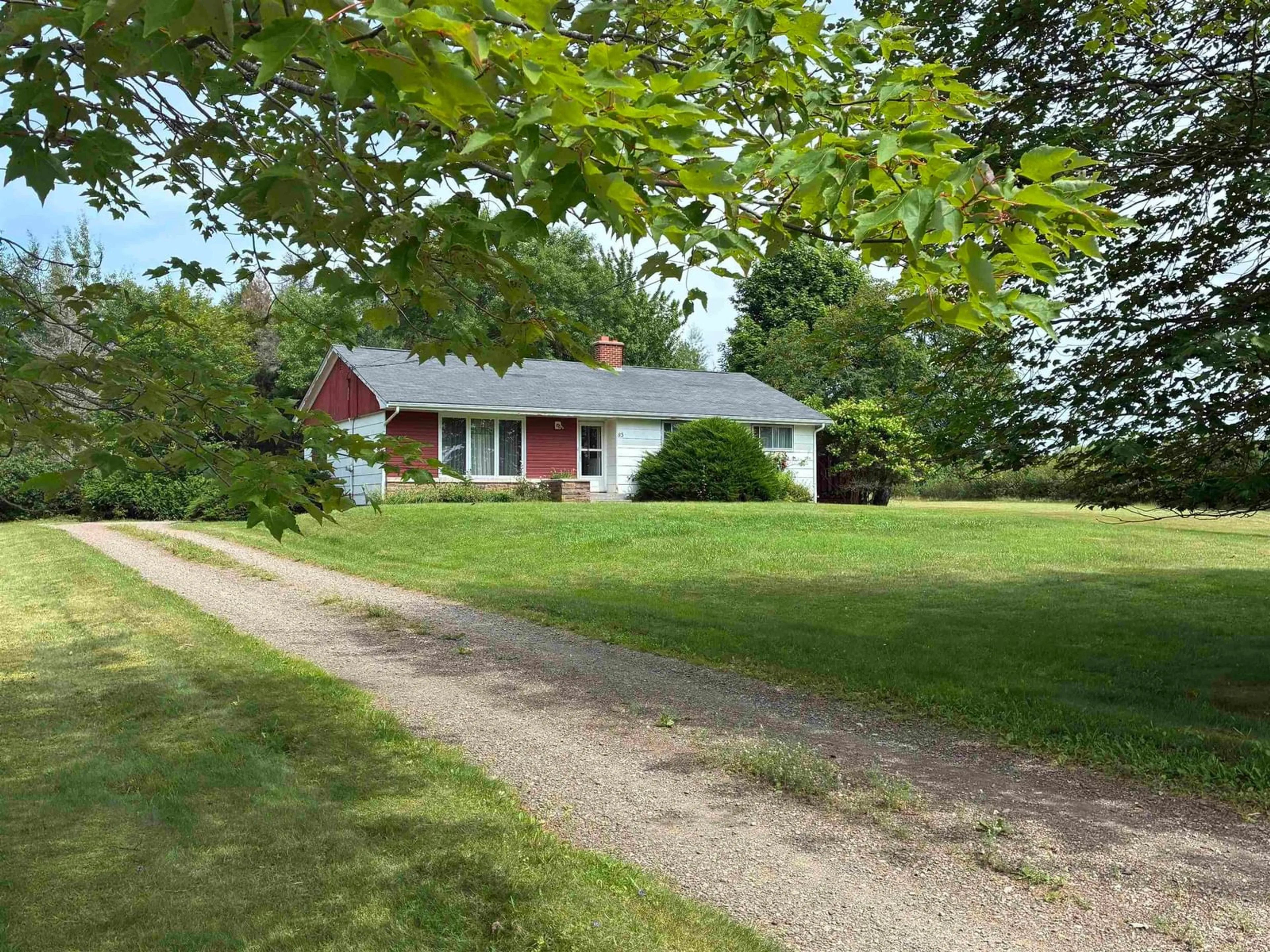 A pic from outside/outdoor area/front of a property/back of a property/a pic from drone, street for 85 Brookside Branch Rd, Brookside Nova Scotia B6L 2A7