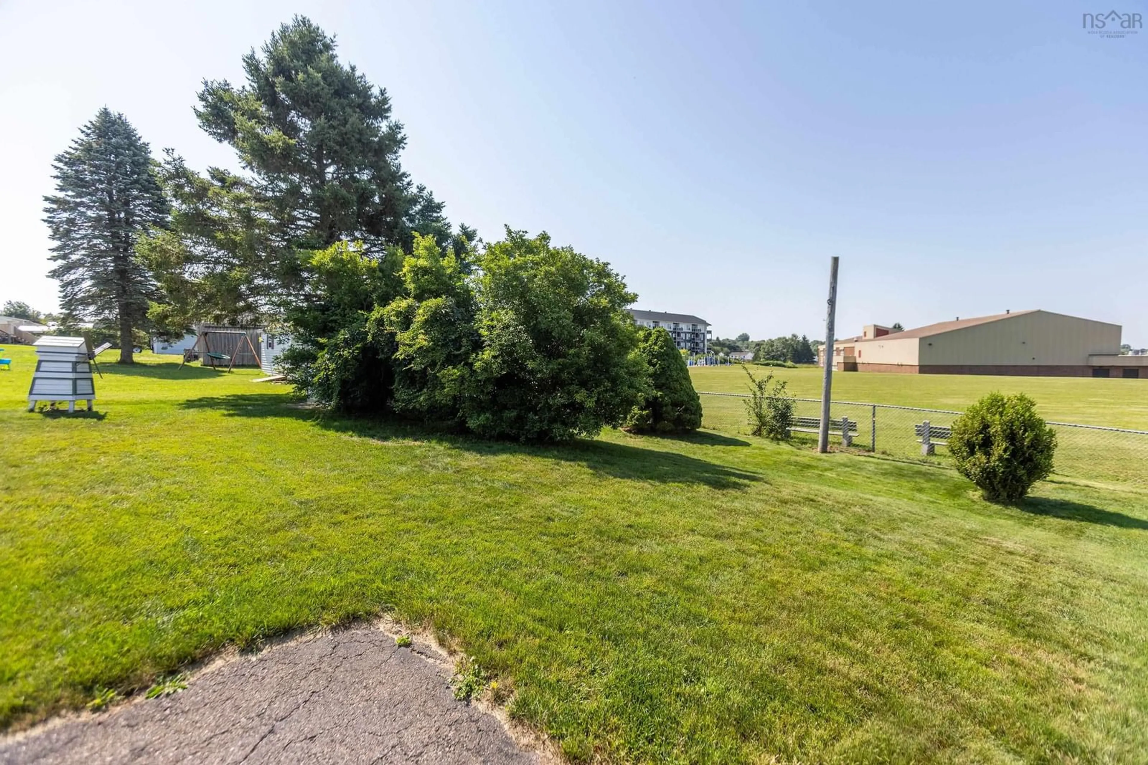 A pic from outside/outdoor area/front of a property/back of a property/a pic from drone, mountain view for 75 Willow St, Amherst Nova Scotia B4H 3W6