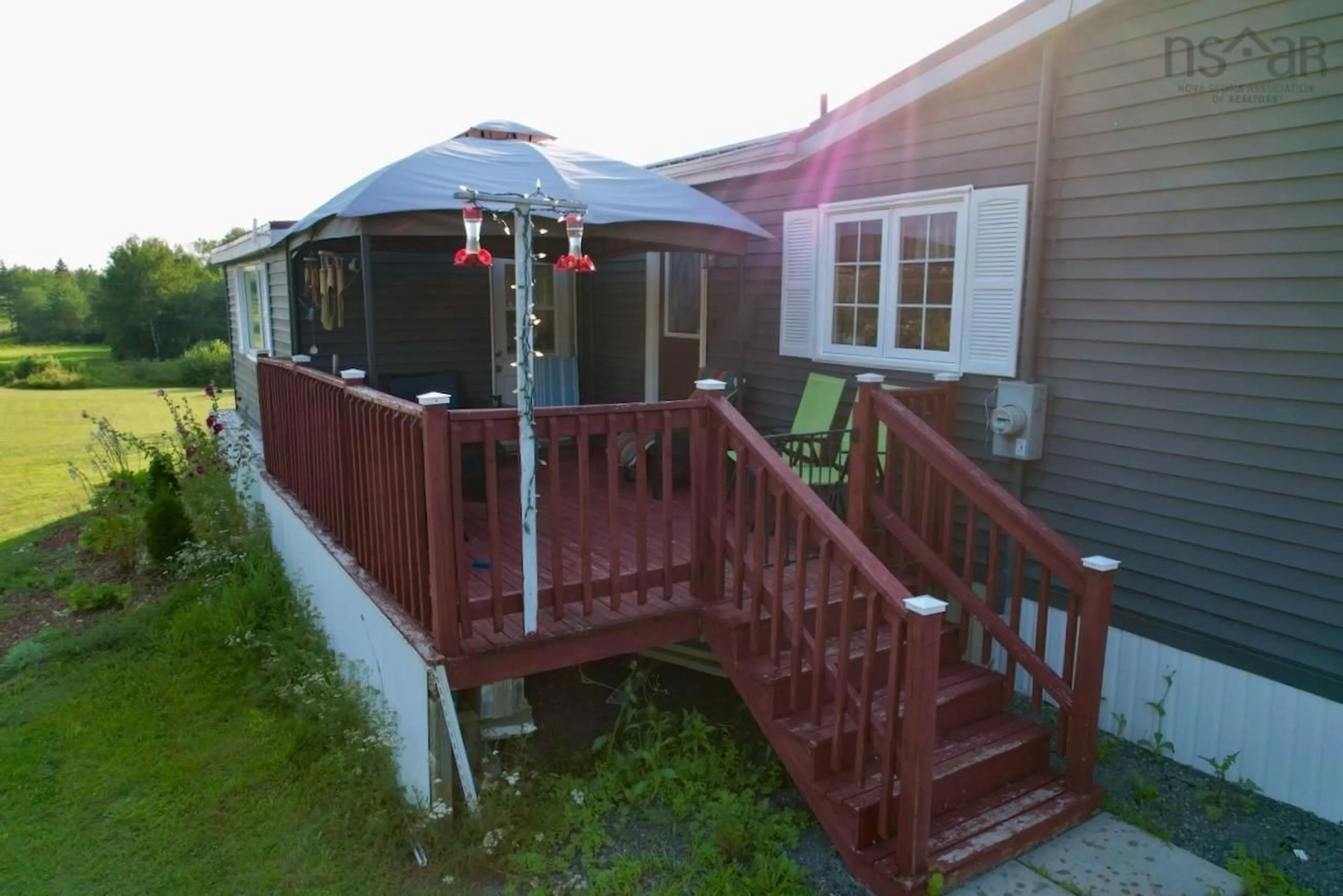 Patio, street for 23 Chase Rd, Mount Pleasant Nova Scotia B0M 1P0