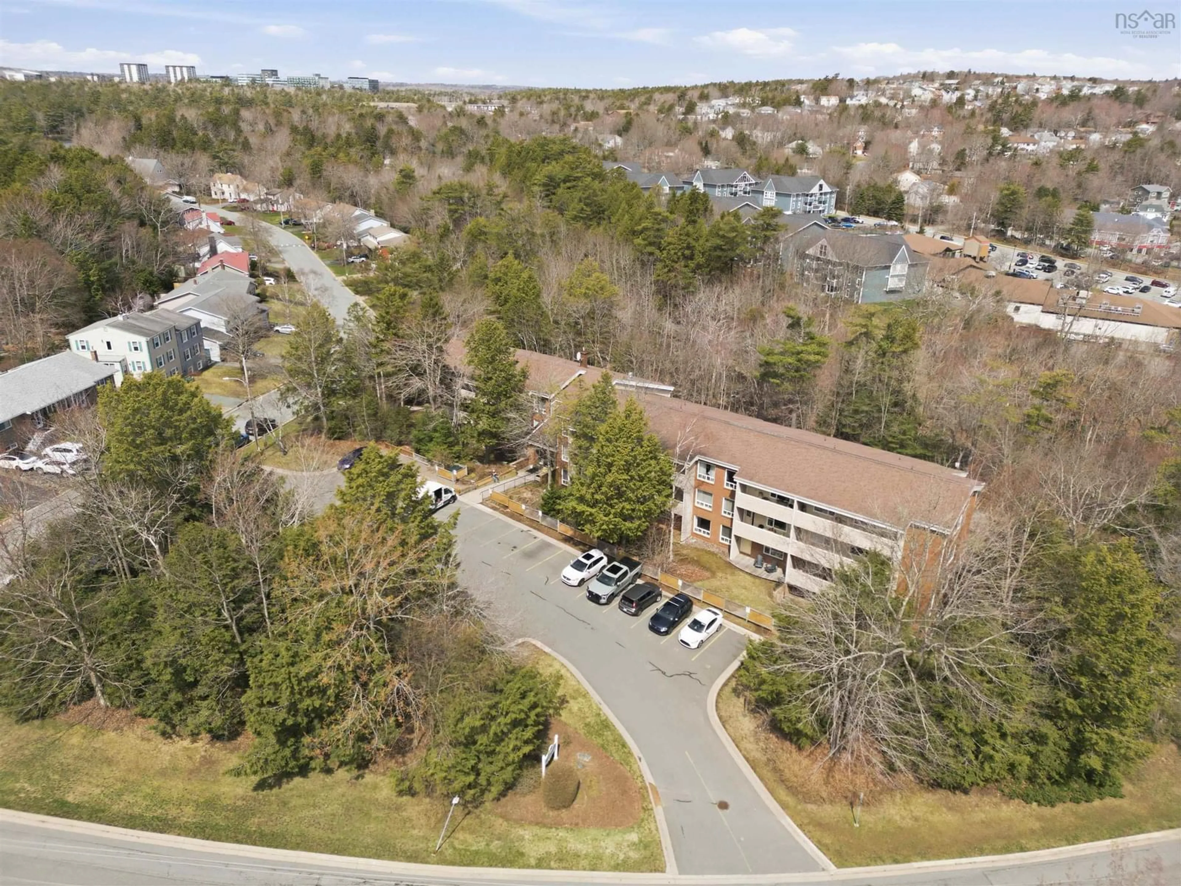 A pic from outside/outdoor area/front of a property/back of a property/a pic from drone, unknown for 311-41 Moirs Mill Rd, Bedford Nova Scotia B4A 3C4