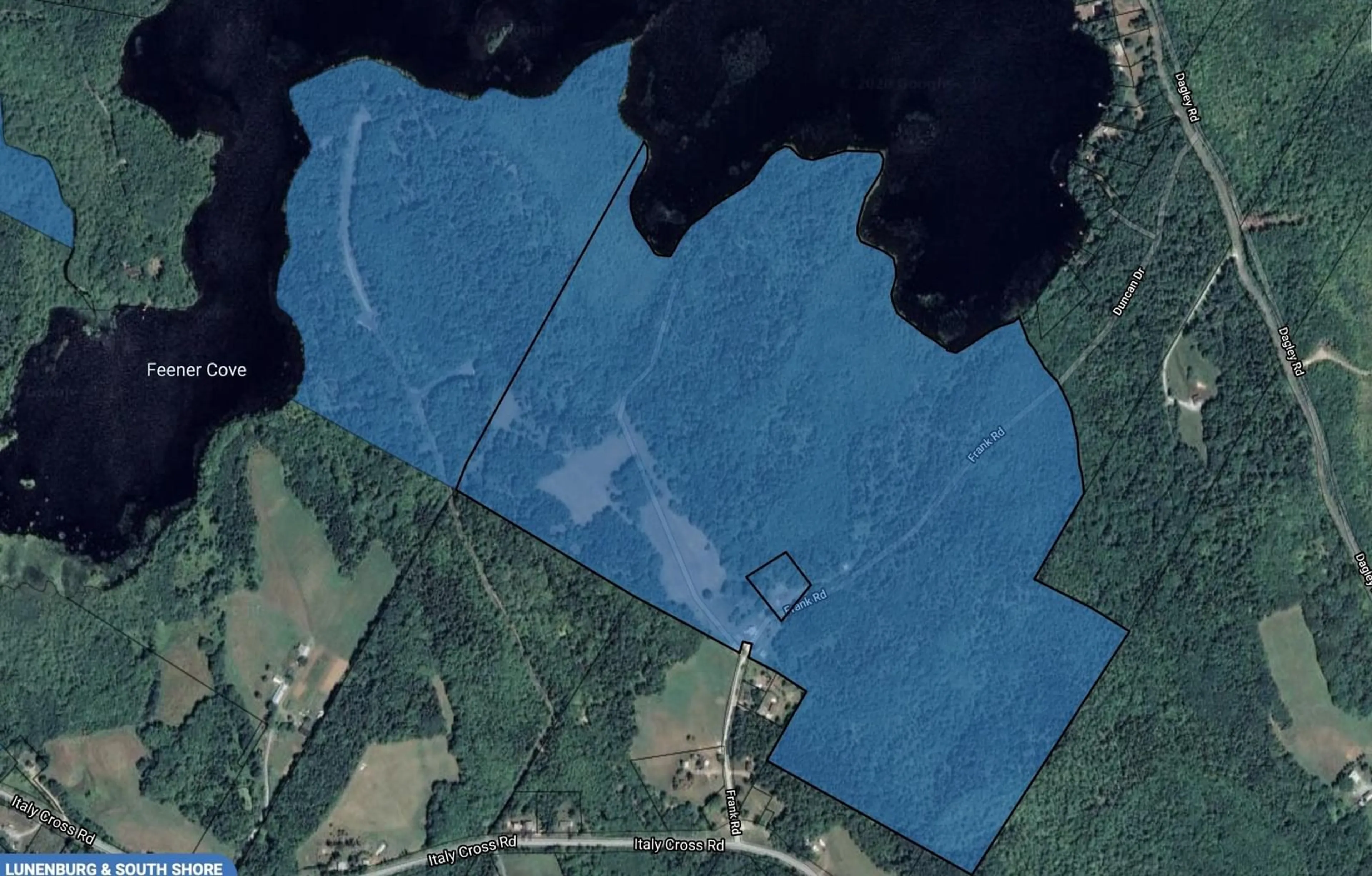Picture of a map for 63 Frank Rd, Italy Cross Nova Scotia B4V 0N3