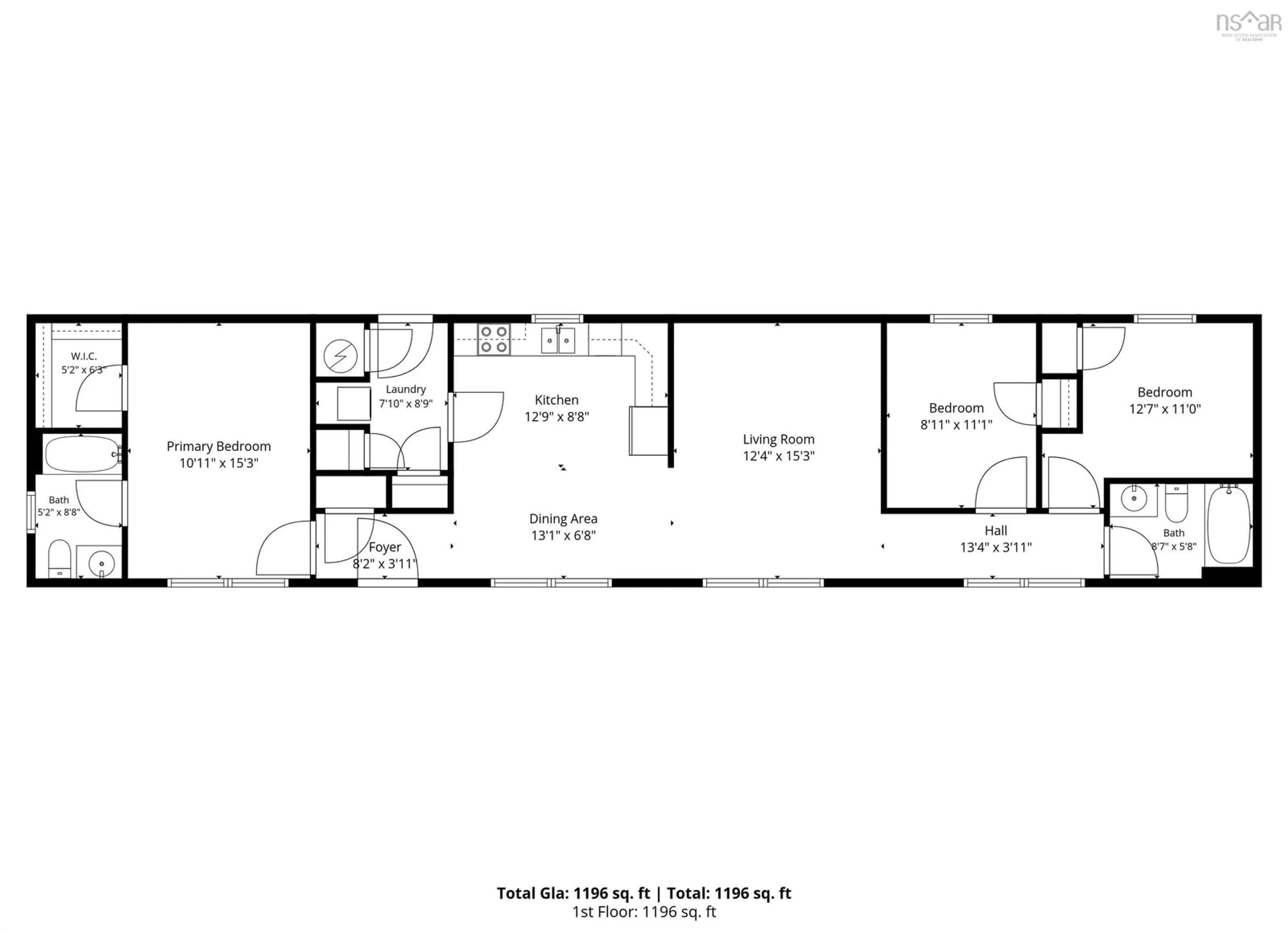 Floor plan for 4 Kellys Lane, Ingonish Nova Scotia B0C 1L0