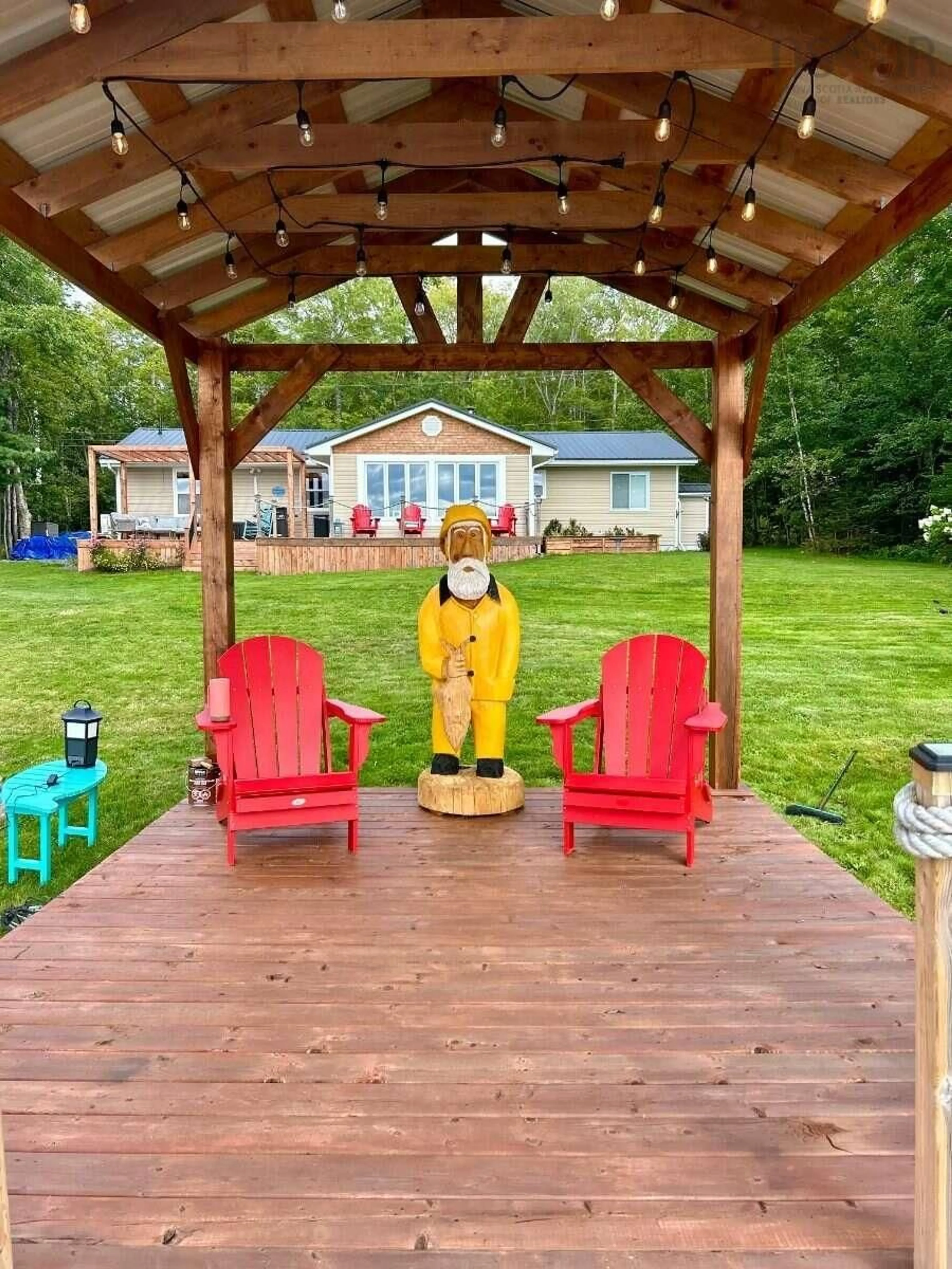 Patio, street for 131 Meadow Lane, Murphy Lake Nova Scotia B4N 3V8