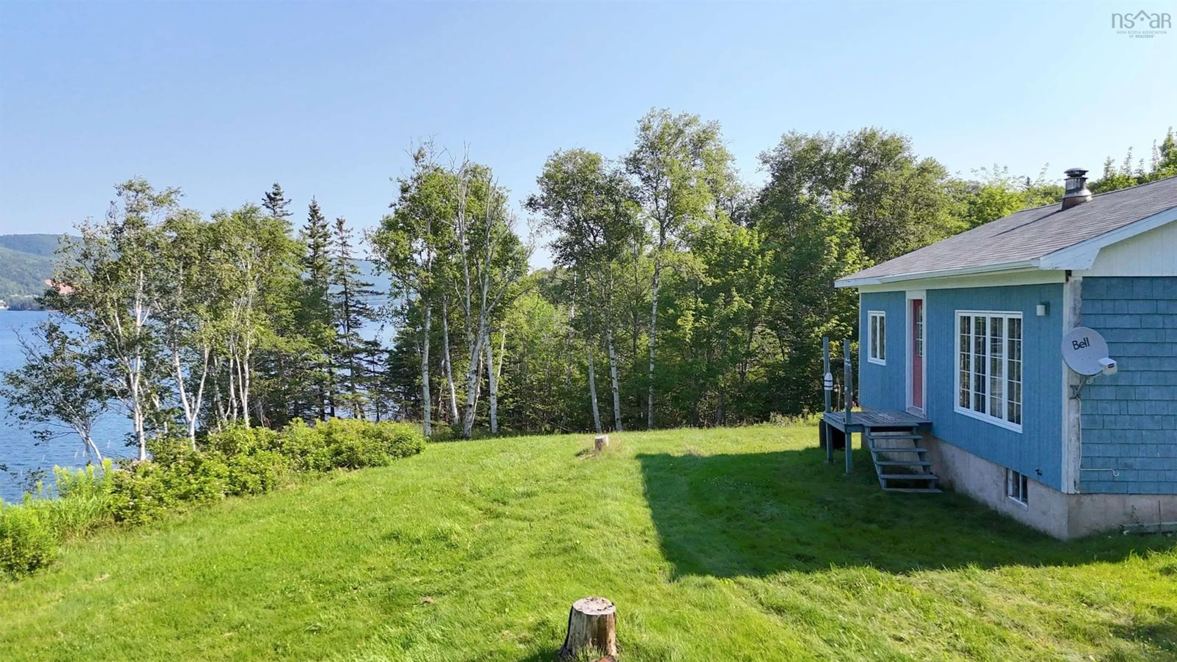 Patio, water/lake/river/ocean view for 11805 Kempt Head Rd, Boularderie Centre Nova Scotia B1X 1K5