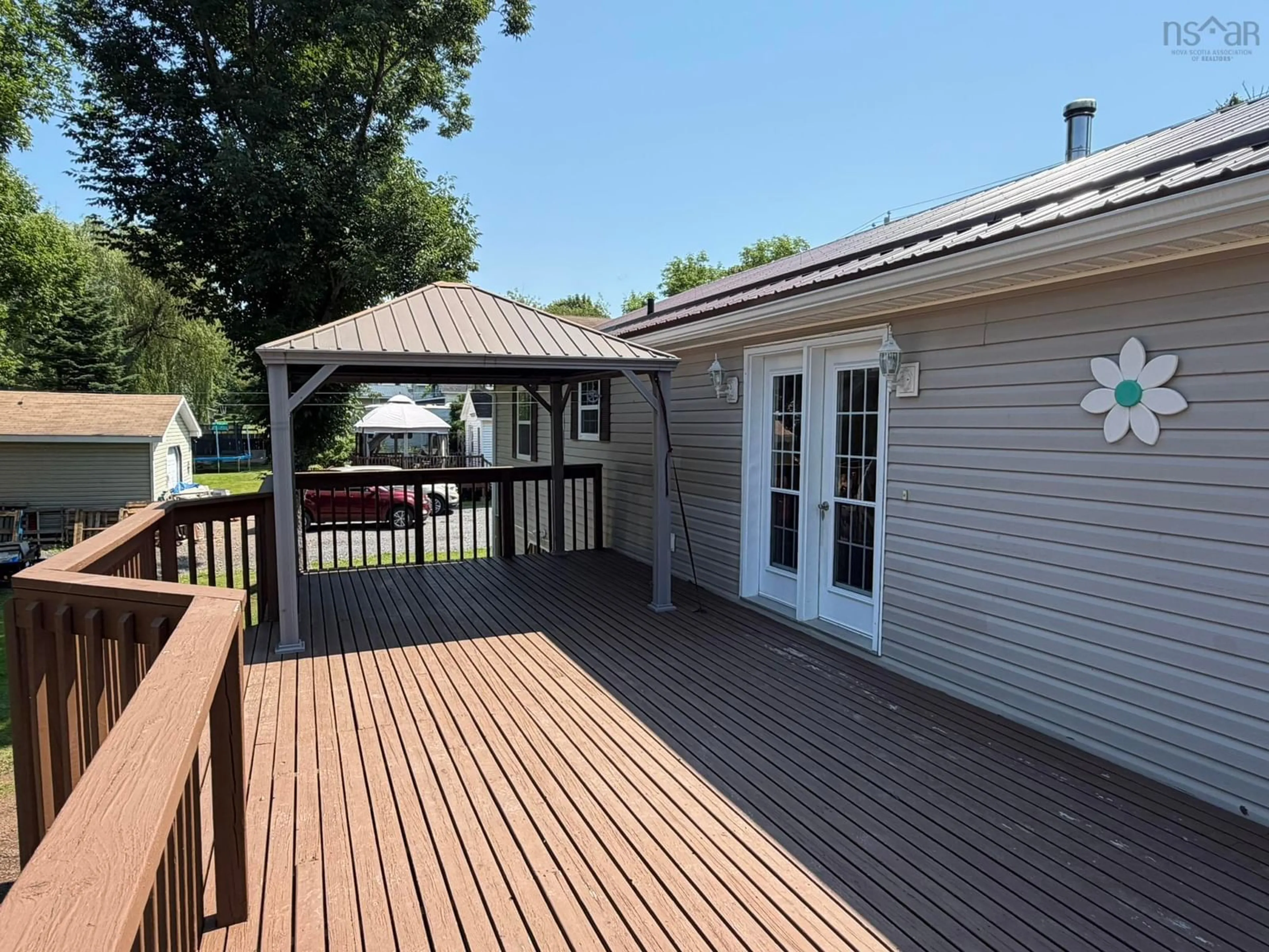 Patio, water/lake/river/ocean view for 31 Duke St, Trenton Nova Scotia B0K 1X0