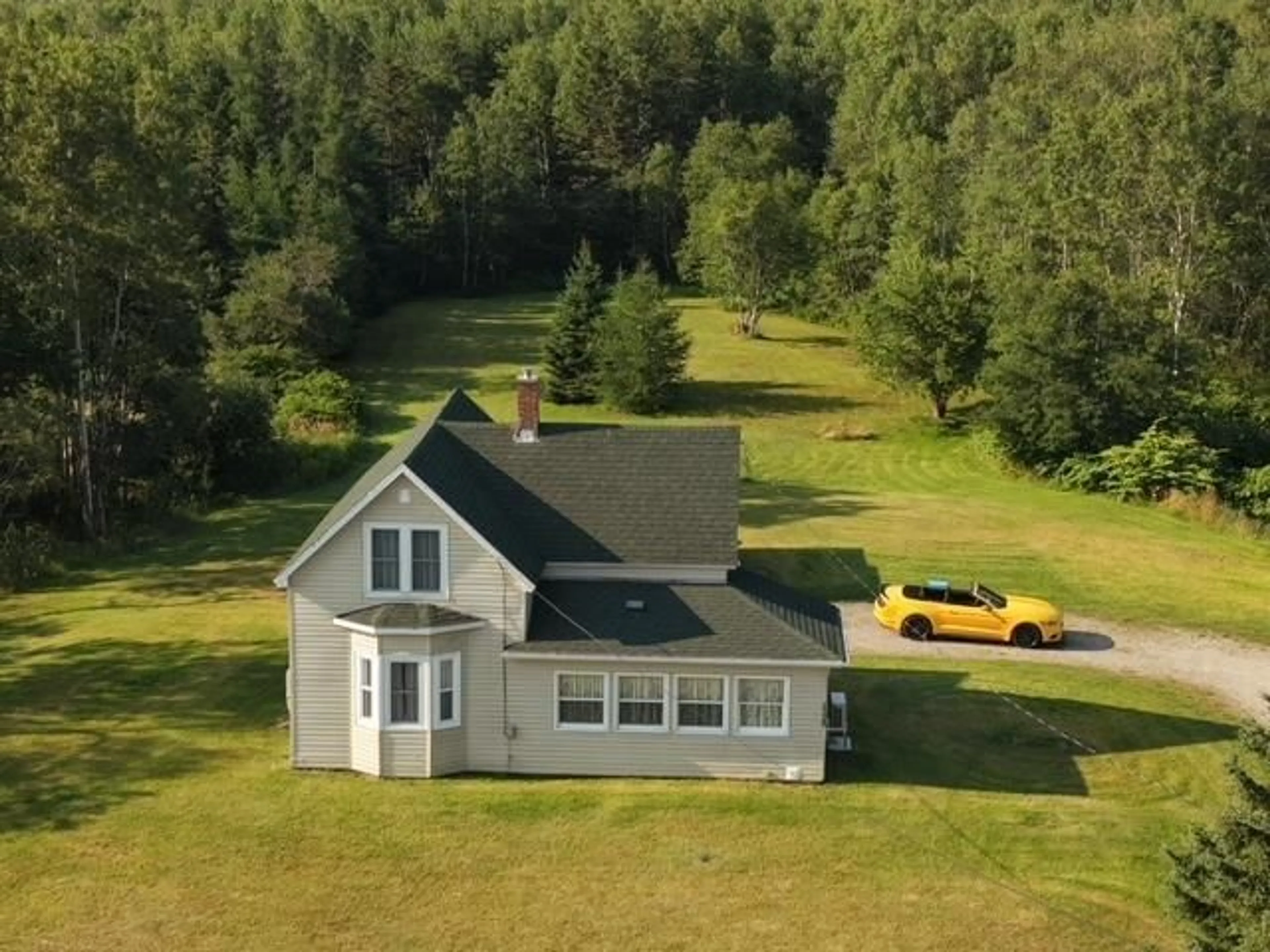 A pic from outside/outdoor area/front of a property/back of a property/a pic from drone, unknown for 1129 Main St, Sydney Mines Nova Scotia B1V 2M8