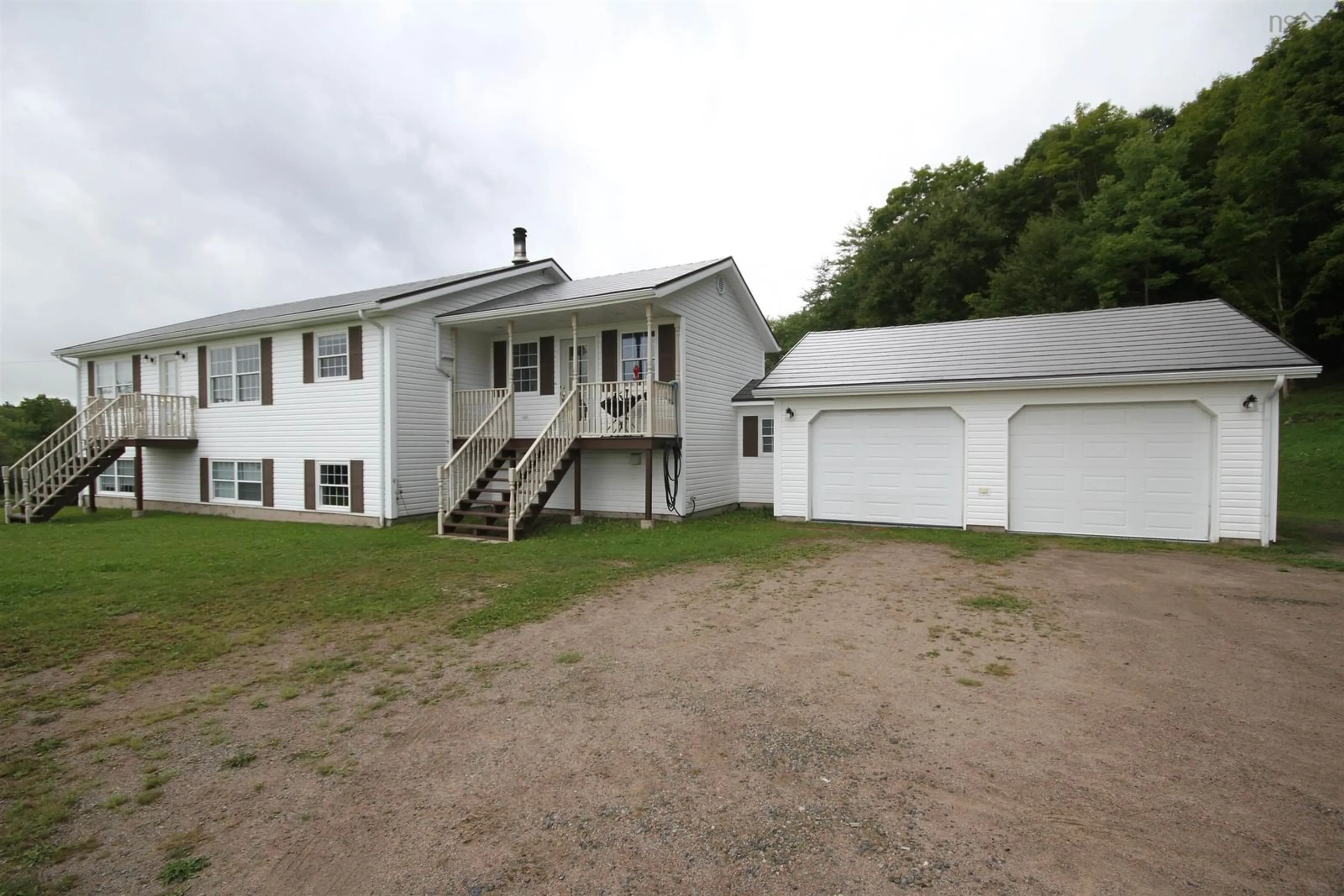 A pic from outside/outdoor area/front of a property/back of a property/a pic from drone, street for 5679 Highway 105 Hwy, Melford Nova Scotia B0E 2Y0