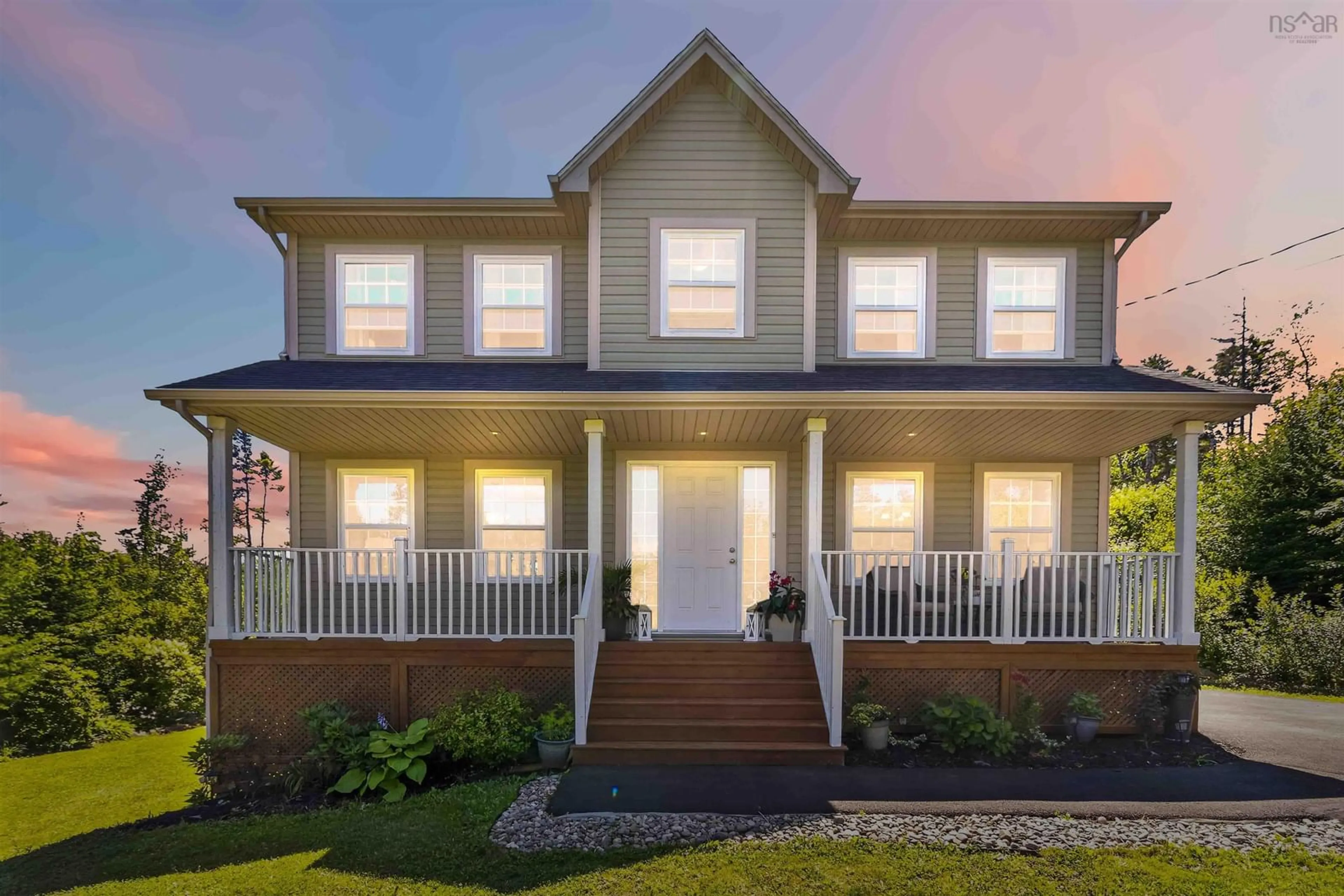 Home with vinyl exterior material, street for 20 Thyme Lane, Upper Tantallon Nova Scotia B3Z 0J8