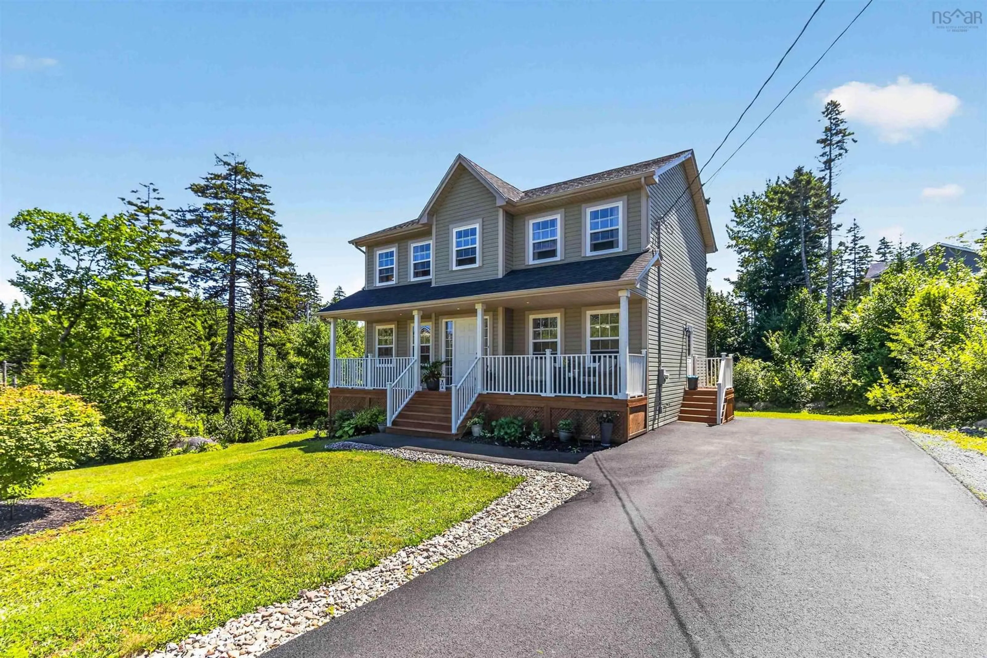 Home with vinyl exterior material, street for 20 Thyme Lane, Upper Tantallon Nova Scotia B3Z 0J8