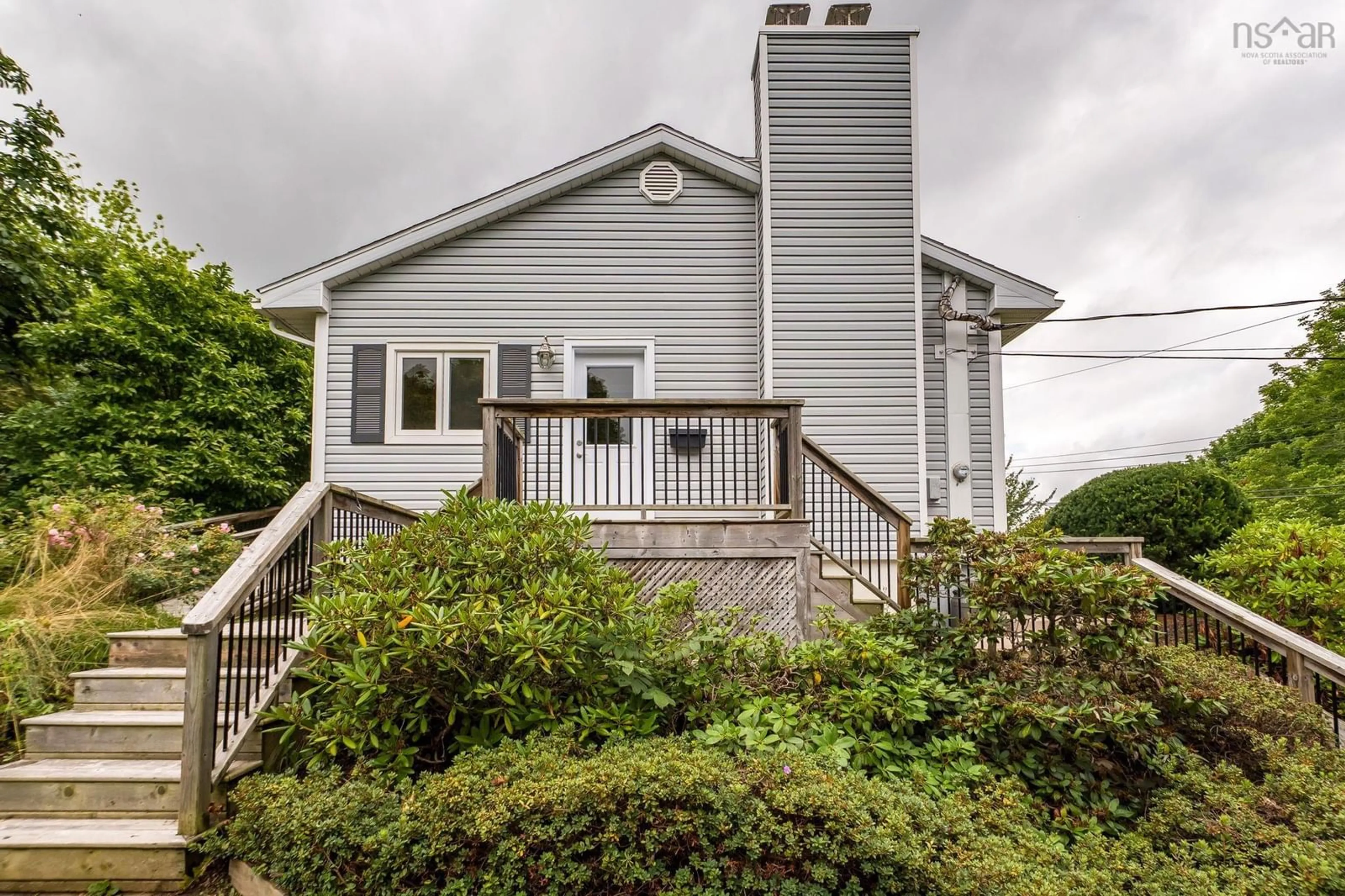 Home with vinyl exterior material, street for 22 Kent Rd, Kentville Nova Scotia B4N 2P1