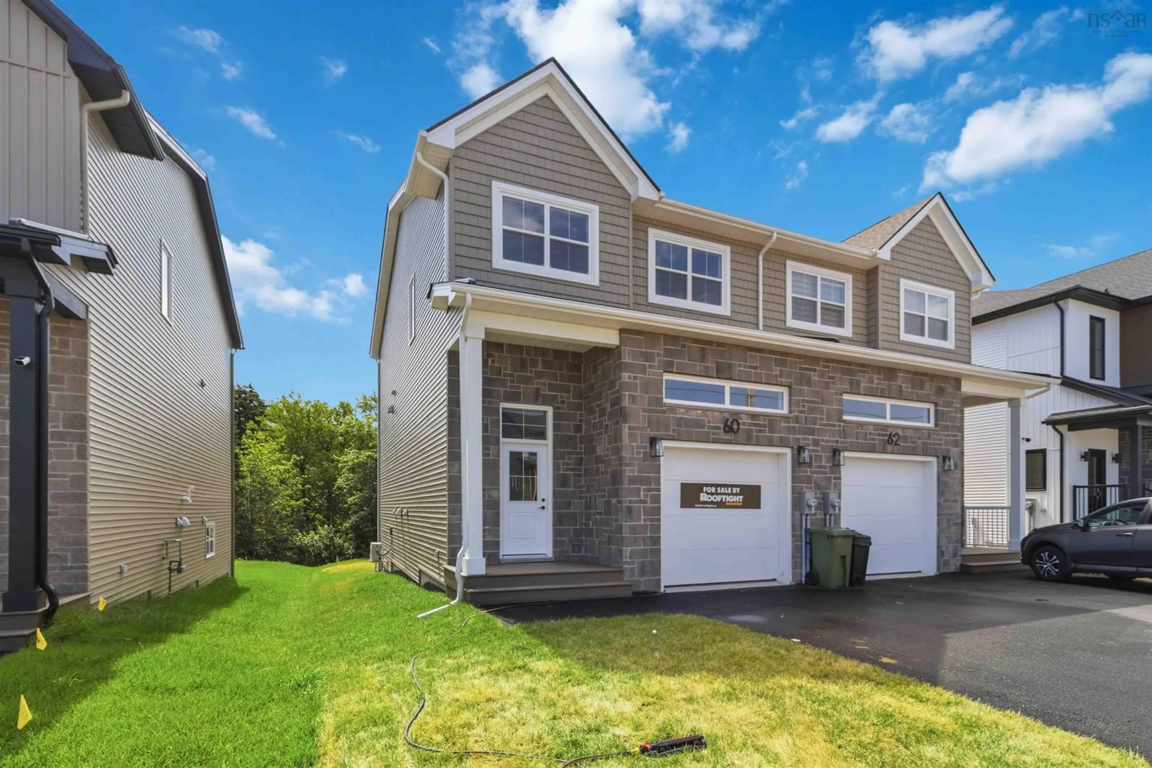 Home with vinyl exterior material, street for 60 Simona Dr #SMD-8A, Dartmouth Nova Scotia B2X 0C9