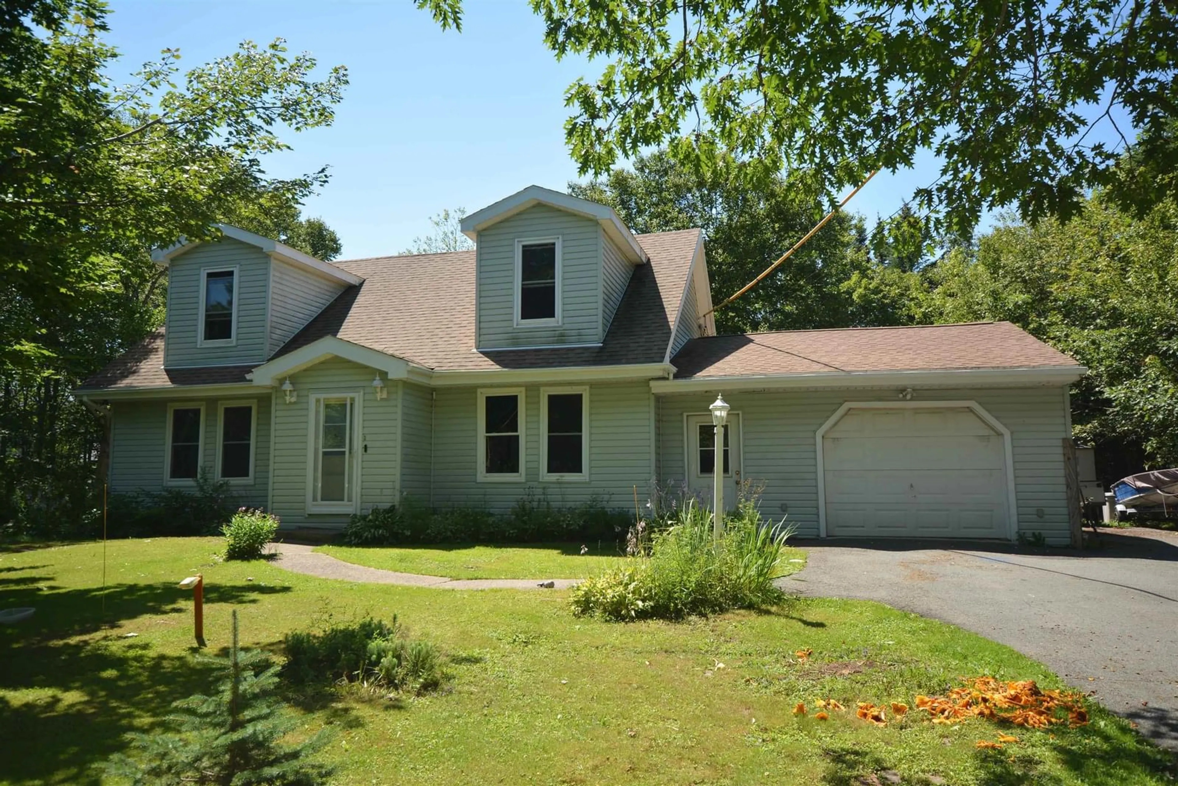 Home with vinyl exterior material, street for 2323 Old Sambro Rd, Williamswood Nova Scotia B3V 1C6