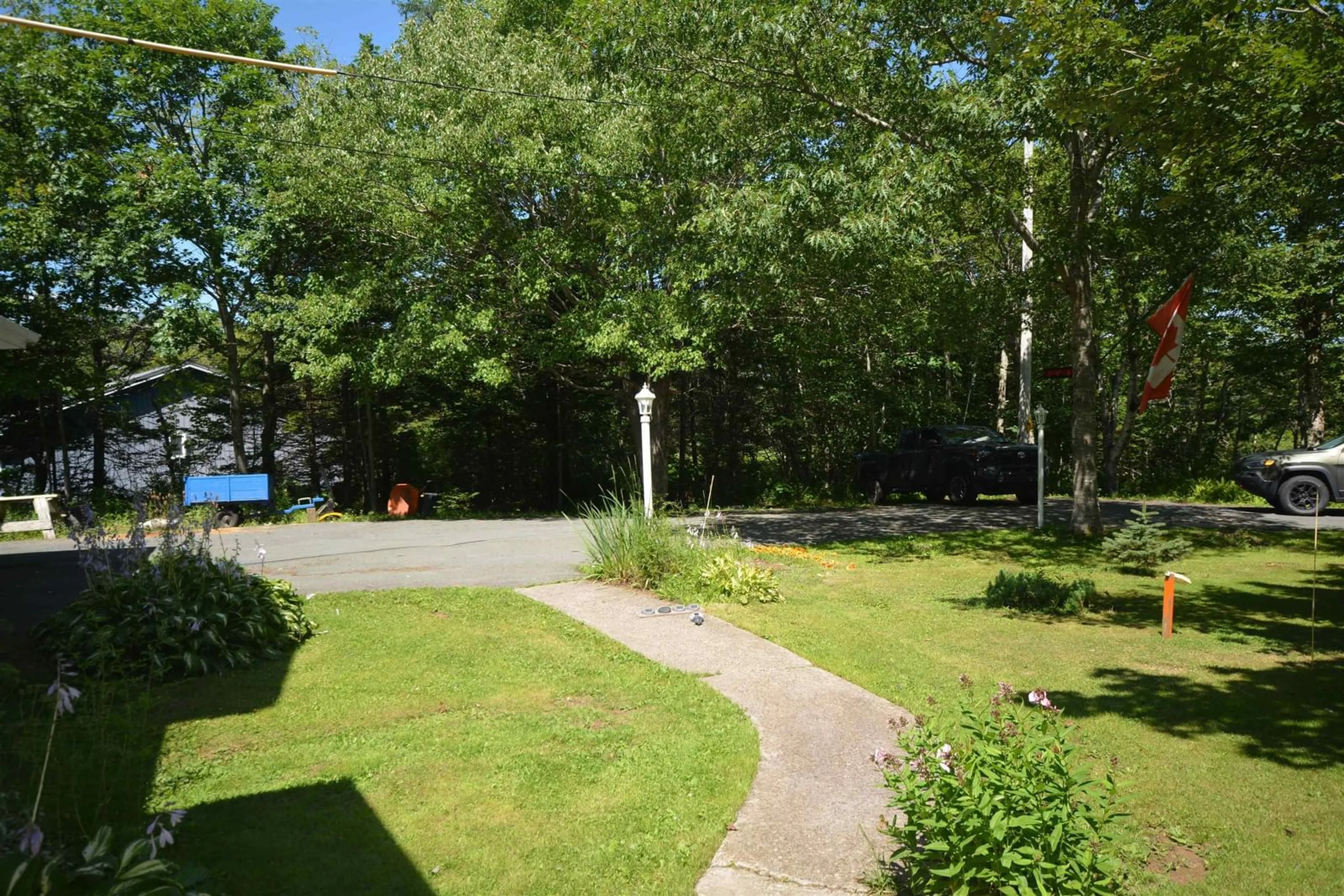 Patio, forest/trees view for 2323 Old Sambro Rd, Williamswood Nova Scotia B3V 1C6