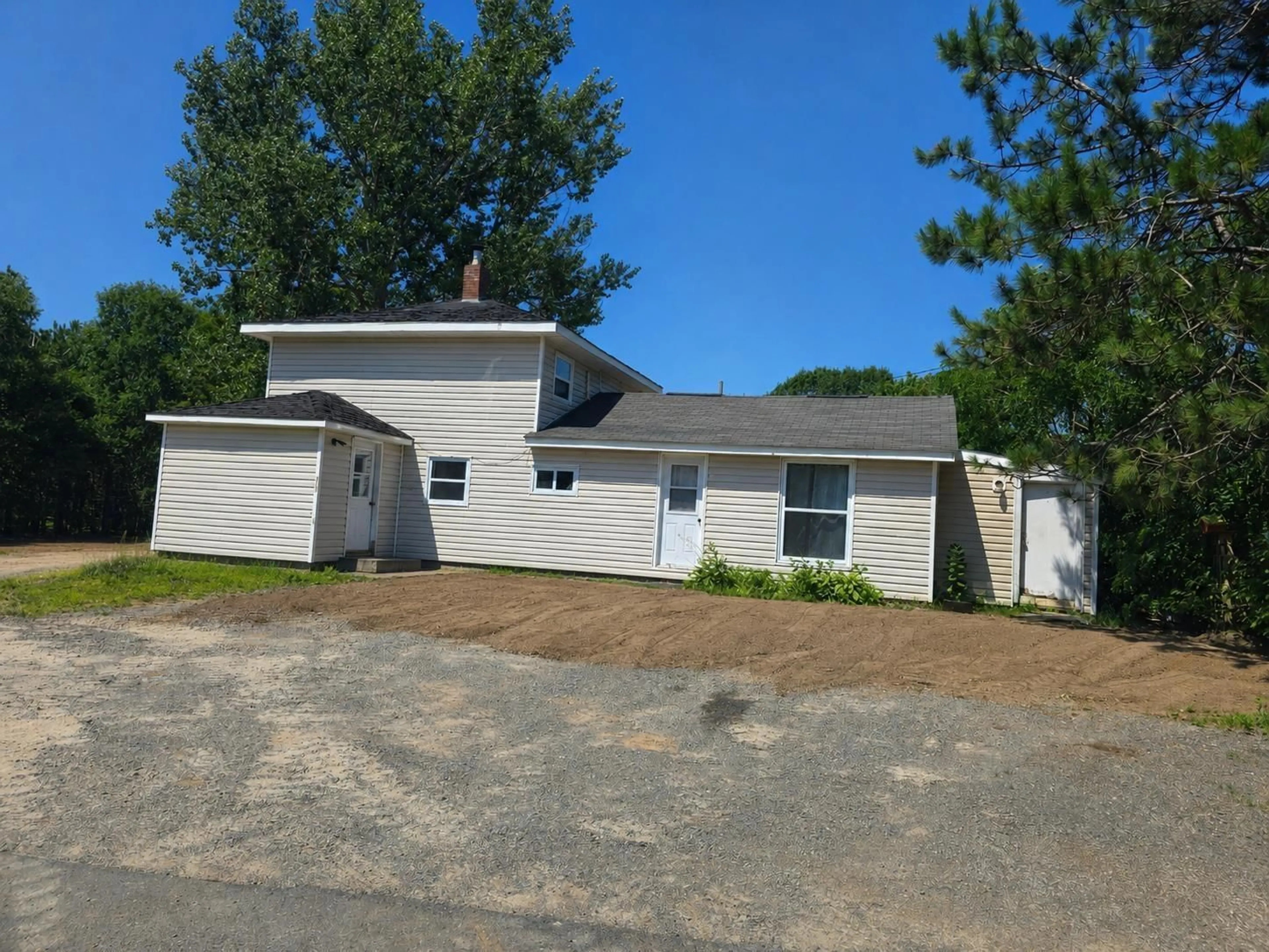 A pic from outside/outdoor area/front of a property/back of a property/a pic from drone, street for 327 Mcdow Rd, North Kentville Nova Scotia B4N 3B3