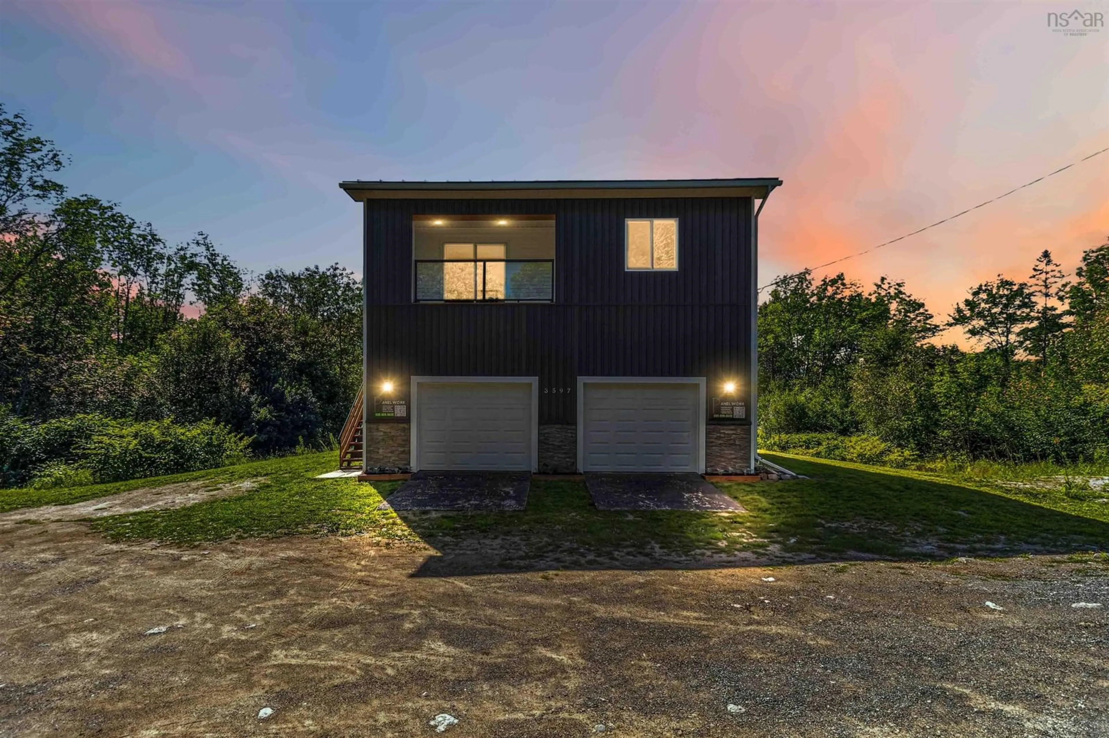 A pic from outside/outdoor area/front of a property/back of a property/a pic from drone, unknown for 3597 Highway 14, Windsor Forks Nova Scotia B0N 2T0