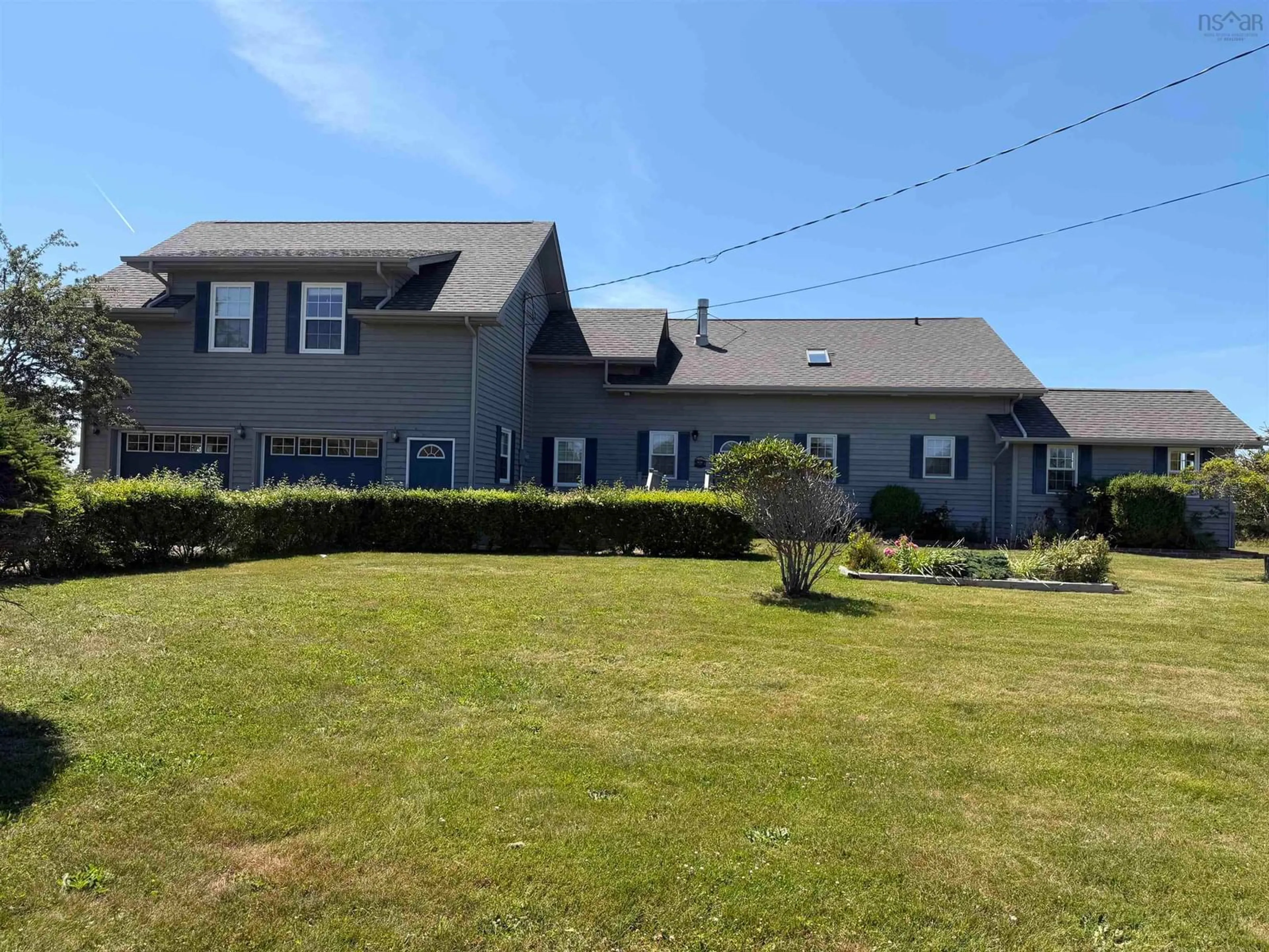 A pic from outside/outdoor area/front of a property/back of a property/a pic from drone, unknown for 3533 Highway 1, Beaver River Nova Scotia B5A 5A9
