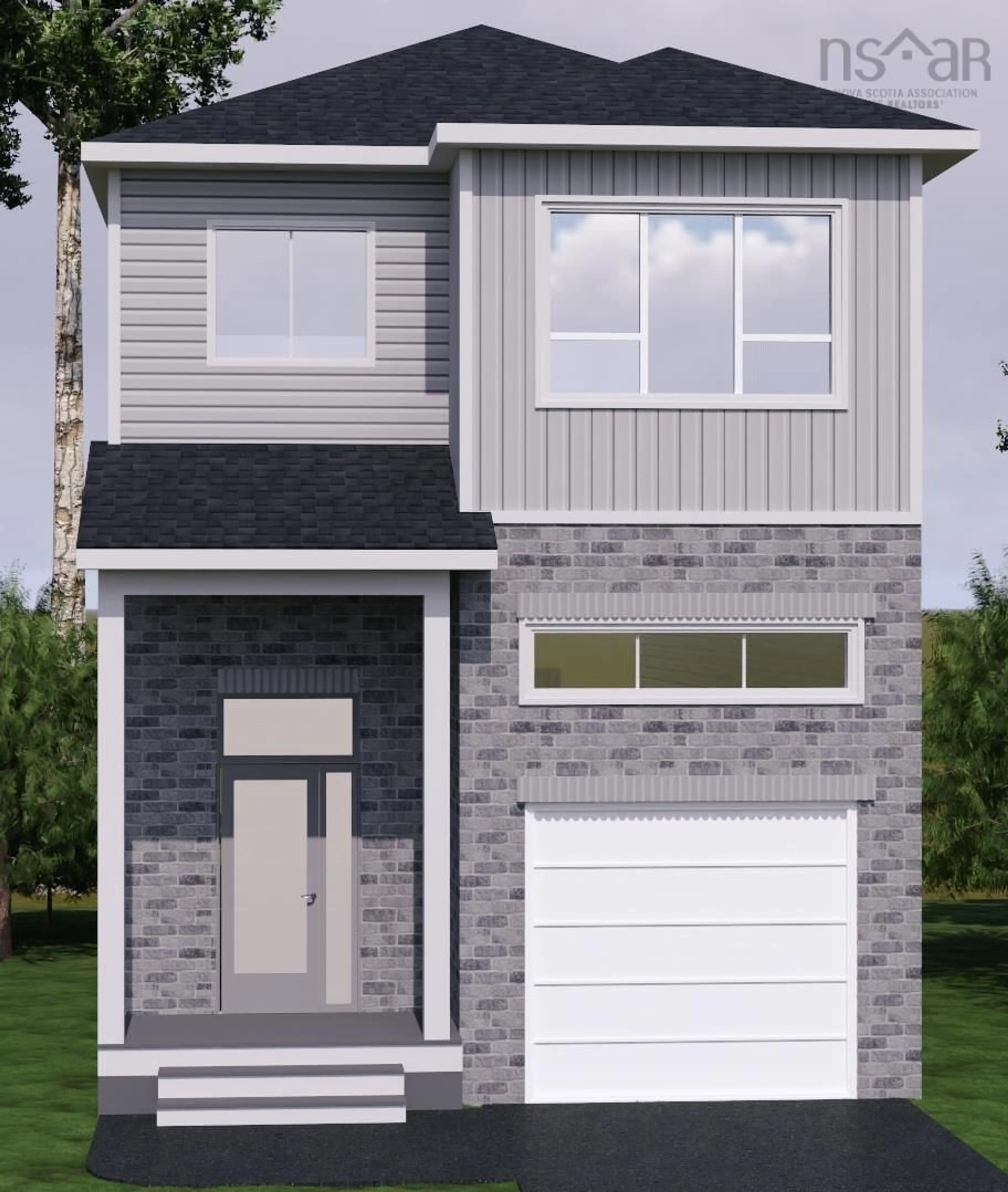 Home with vinyl exterior material, street for GAR22 108 Garvey Court, Bedford West Nova Scotia B4B 1L1