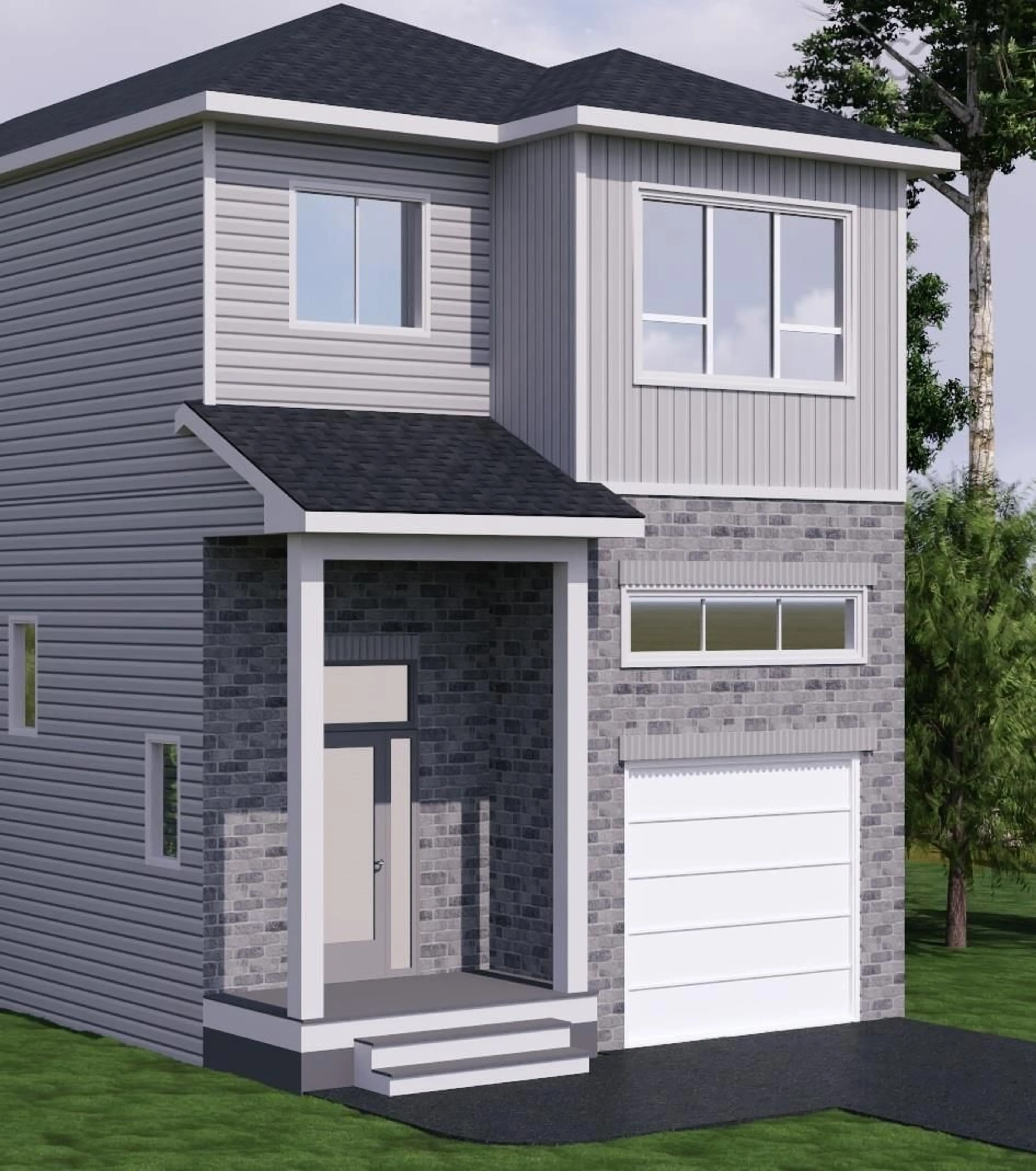 Home with vinyl exterior material, street for GAR22 108 Garvey Court, Bedford West Nova Scotia B4B 1L1