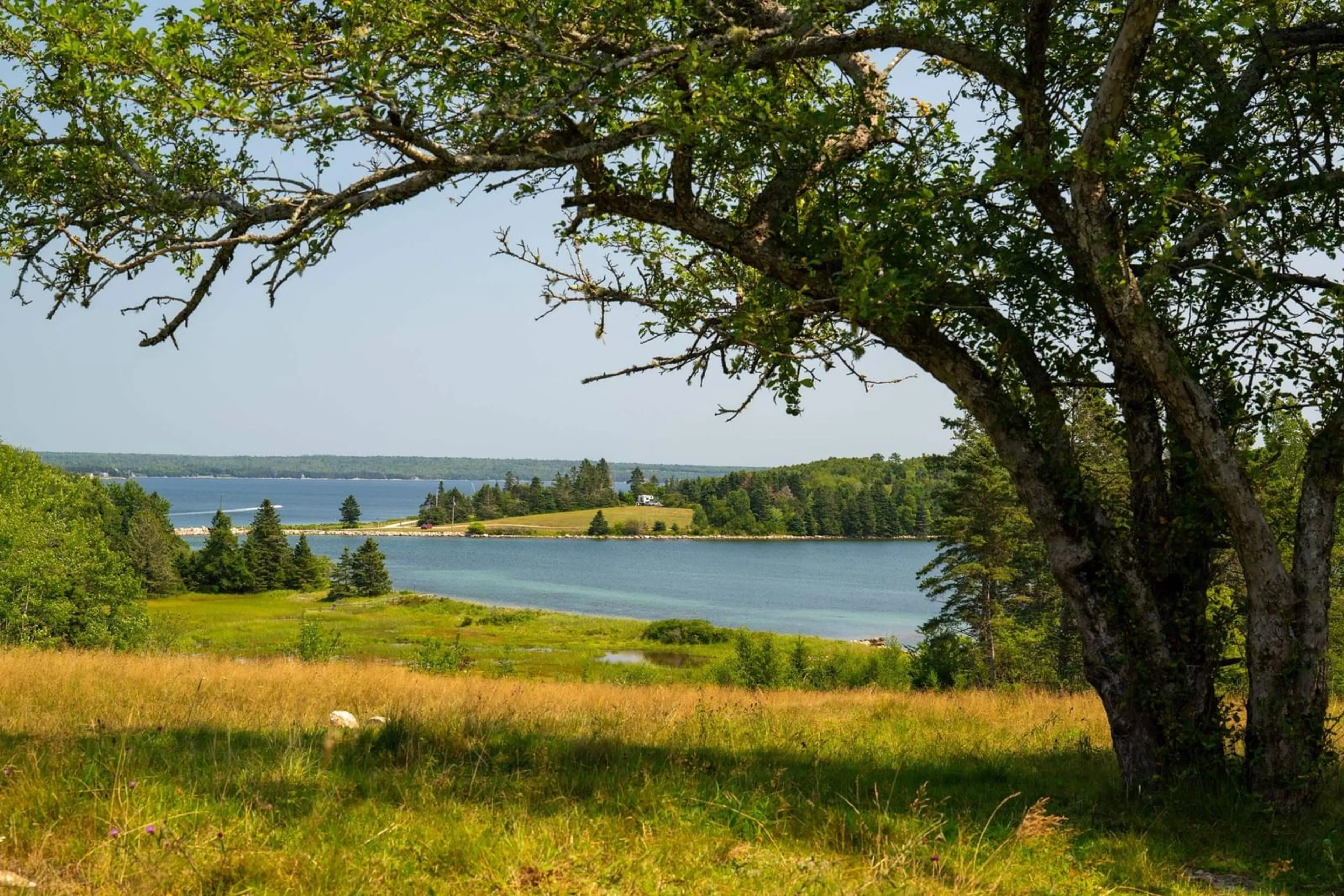 Patio, water/lake/river/ocean view for 3257 Highway 3, East Chester Nova Scotia B0J 1J0