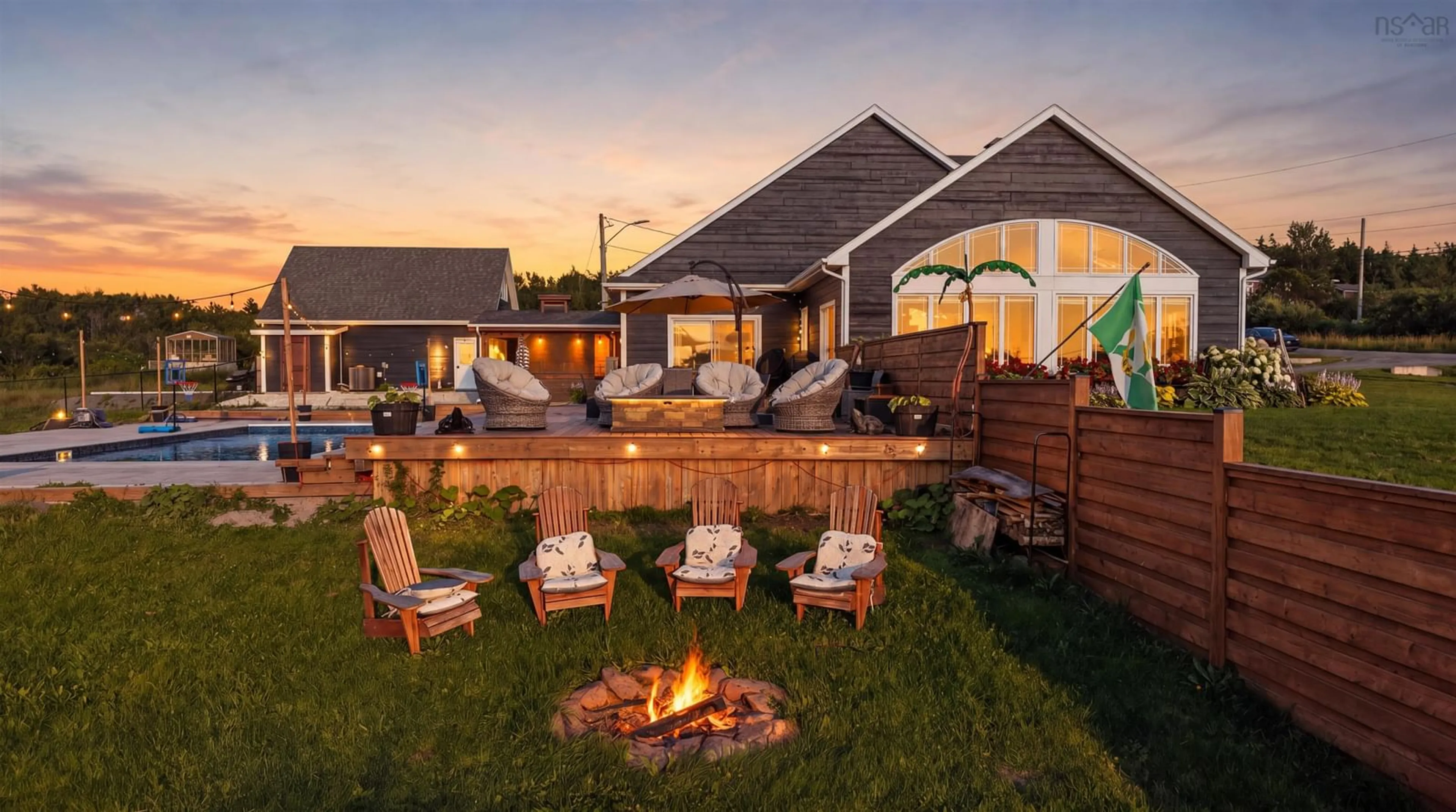 Patio, unknown for 127 Lake Rd, Victoria Mines Nova Scotia B1N 3J7