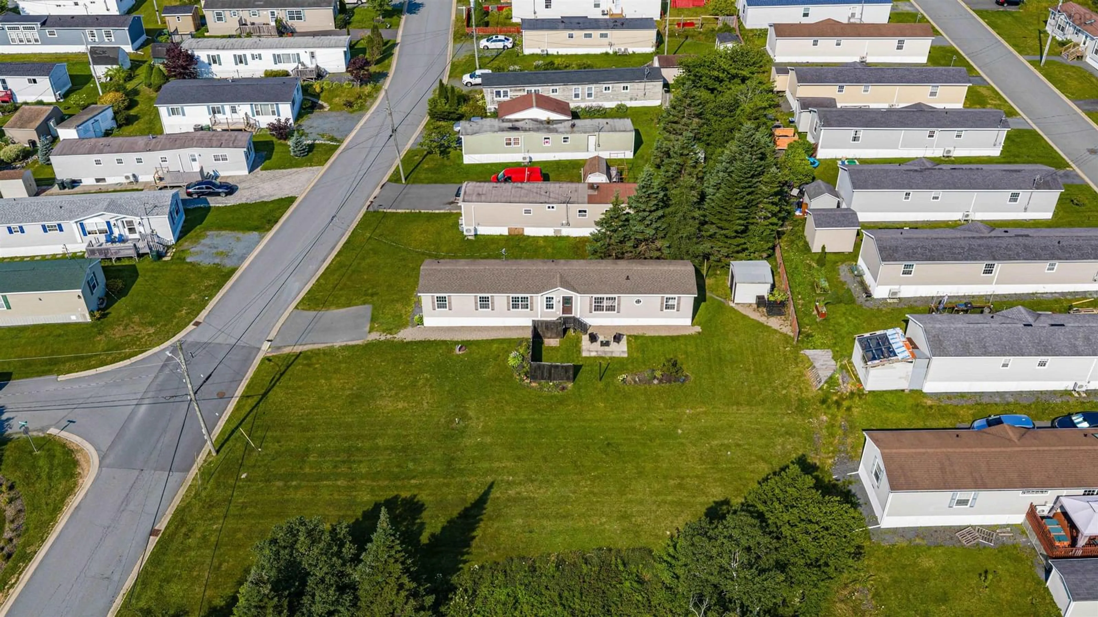 A pic from outside/outdoor area/front of a property/back of a property/a pic from drone, street for 3 Bonavista Dr, Harrietsfield Nova Scotia B3V 0B7